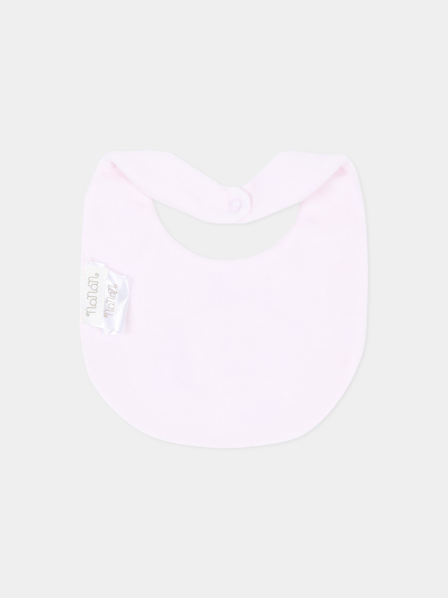 Bavaglino rosa per neonata,Nanán,I26004R