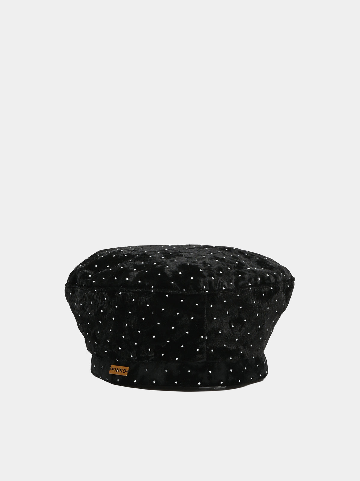 Basco nero per bambina con strass,Pinko,KFCP006 C VE019 N000