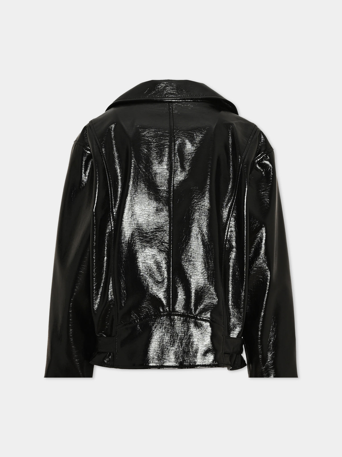 Giubbotto in ecopelle nero per bambina,Pinko,KFGB021 0 PE022 N000