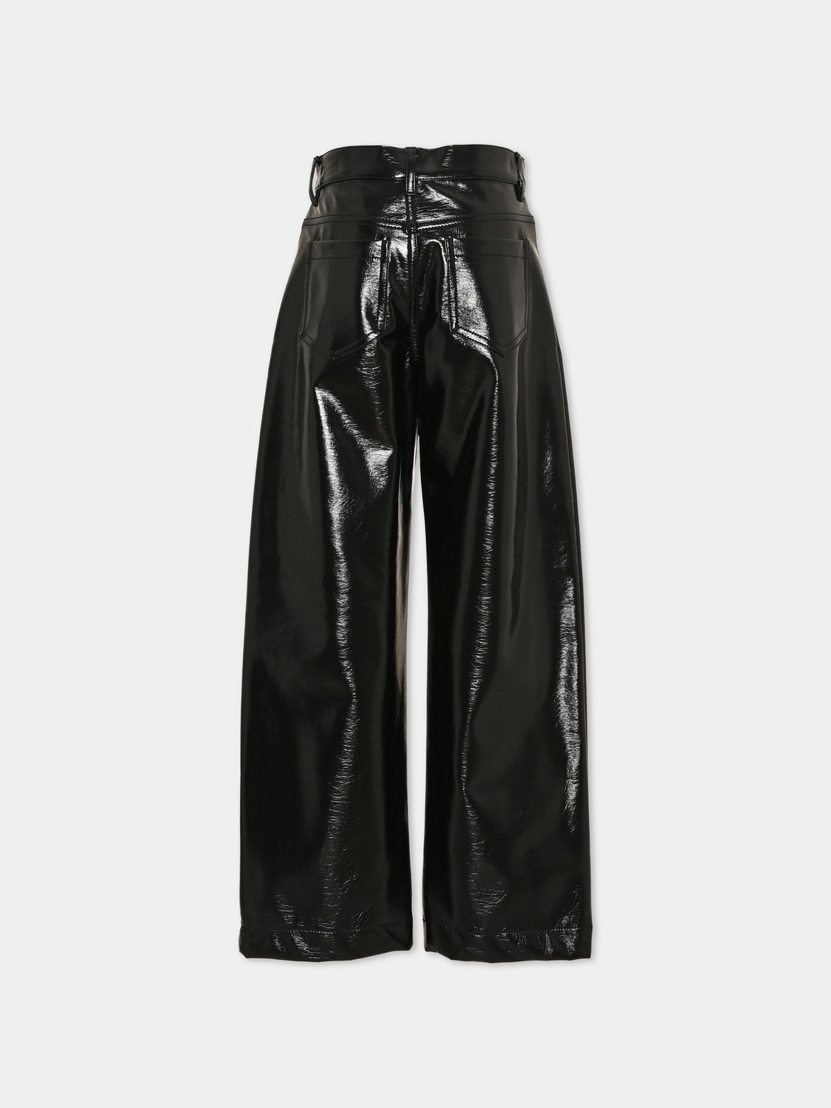 Pantalone nero per bambina con logo,Pinko,KFPA069 0 PE022 N000