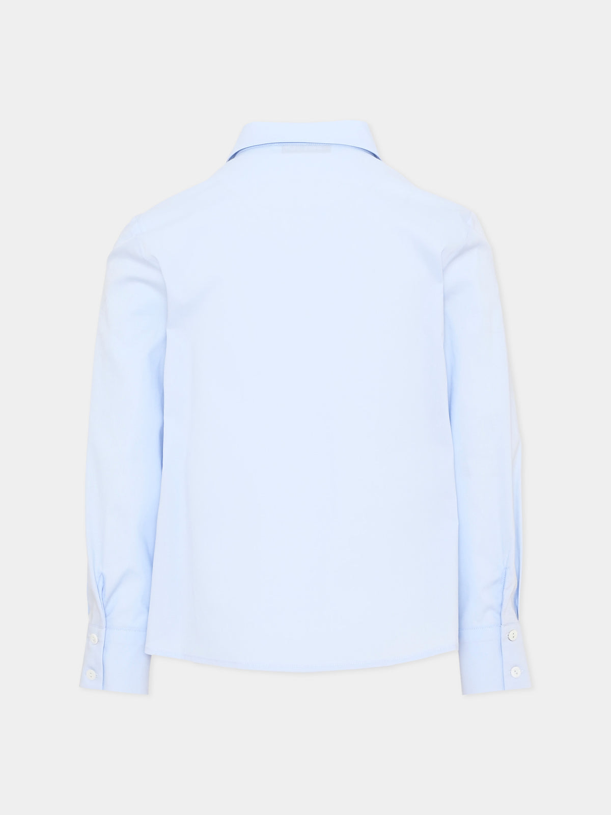 Camicia a manica lunga celeste per bambina,Dondup Kids,DFCA065 0 CA029 9026