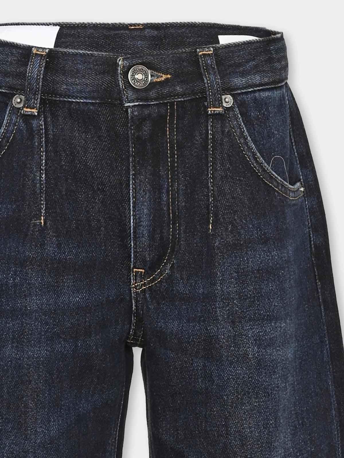Jeans denim per bambina ampio,Dondup Kids,DFPA228 C DS056 4000