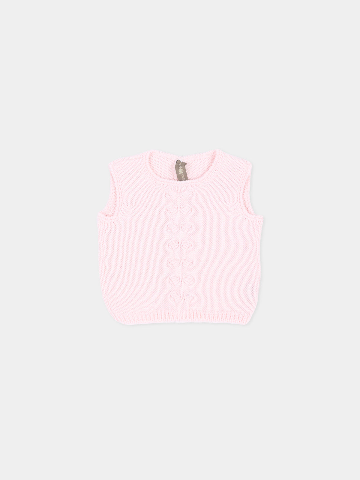 Gilet rosa per neonata,Little Bear,4019 CIPRIA