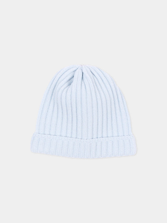 Cappello celeste per neonato,Little Bear,4112 CIELO