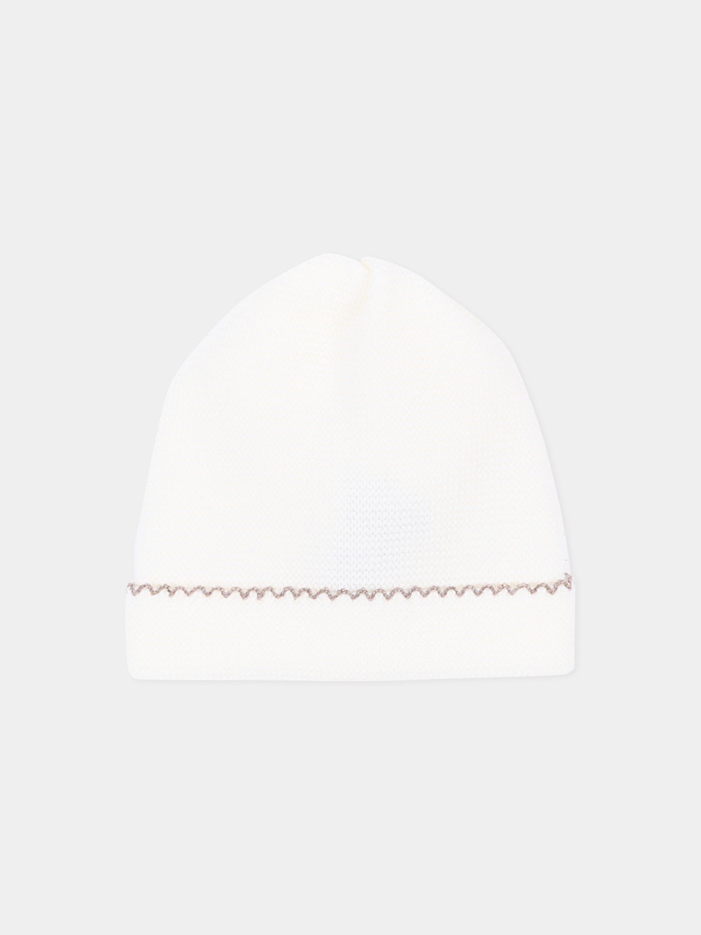 Cappello avorio per neonati,Little Bear,4124 LATTE/TORTORA