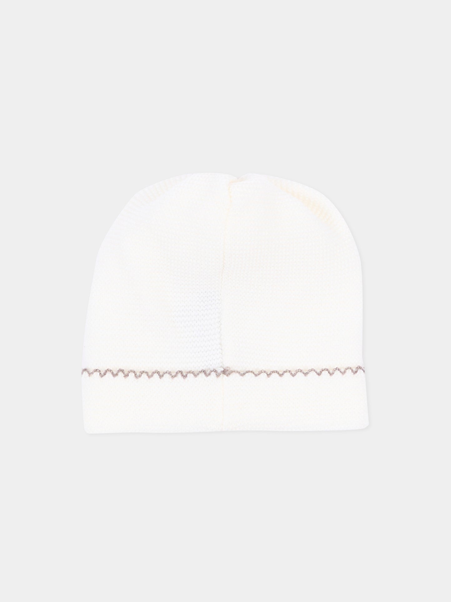 Cappello avorio per neonati,Little Bear,4124 LATTE/TORTORA
