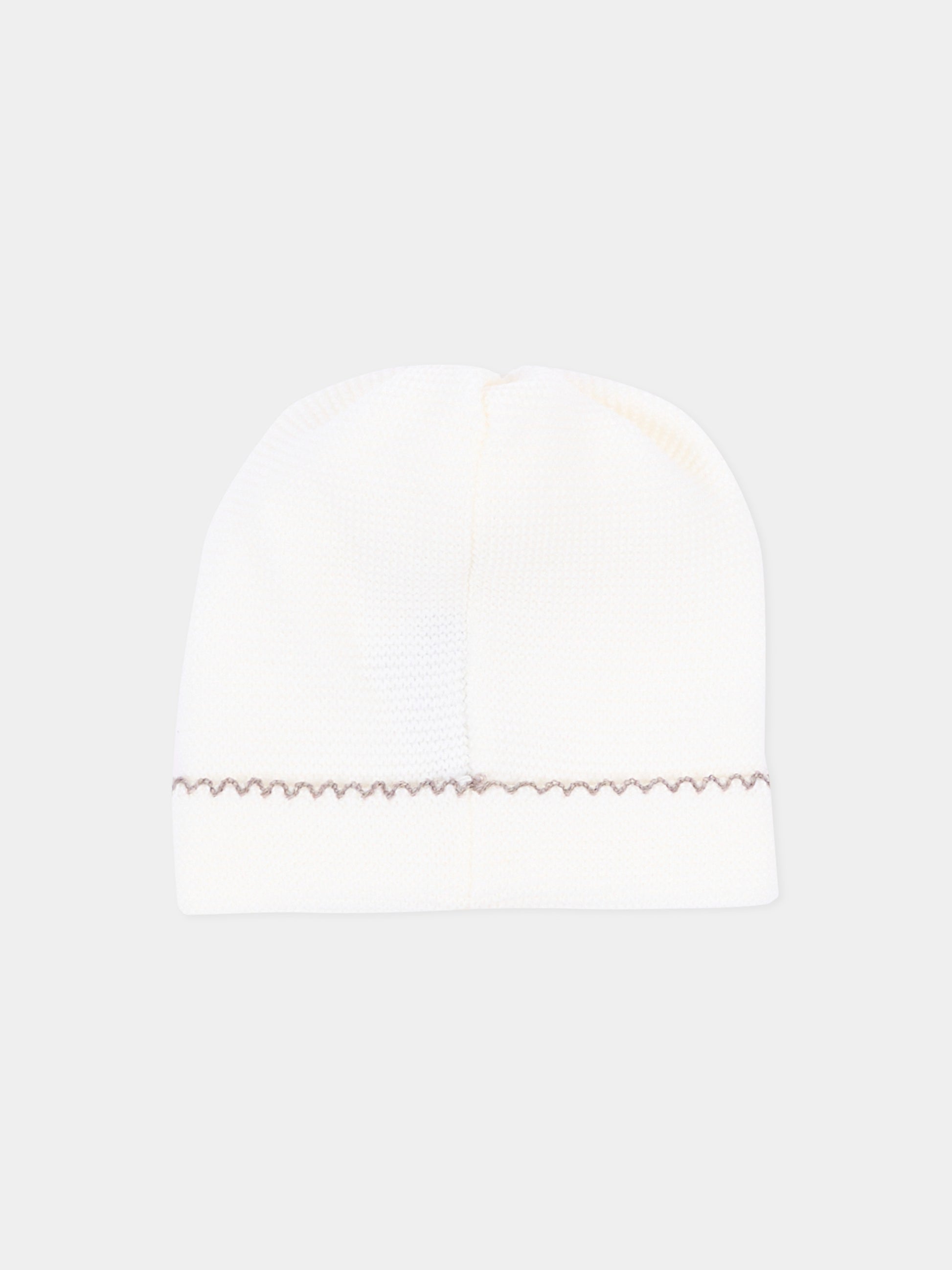 Cappello avorio per neonati,Little Bear,4124 LATTE/TORTORA