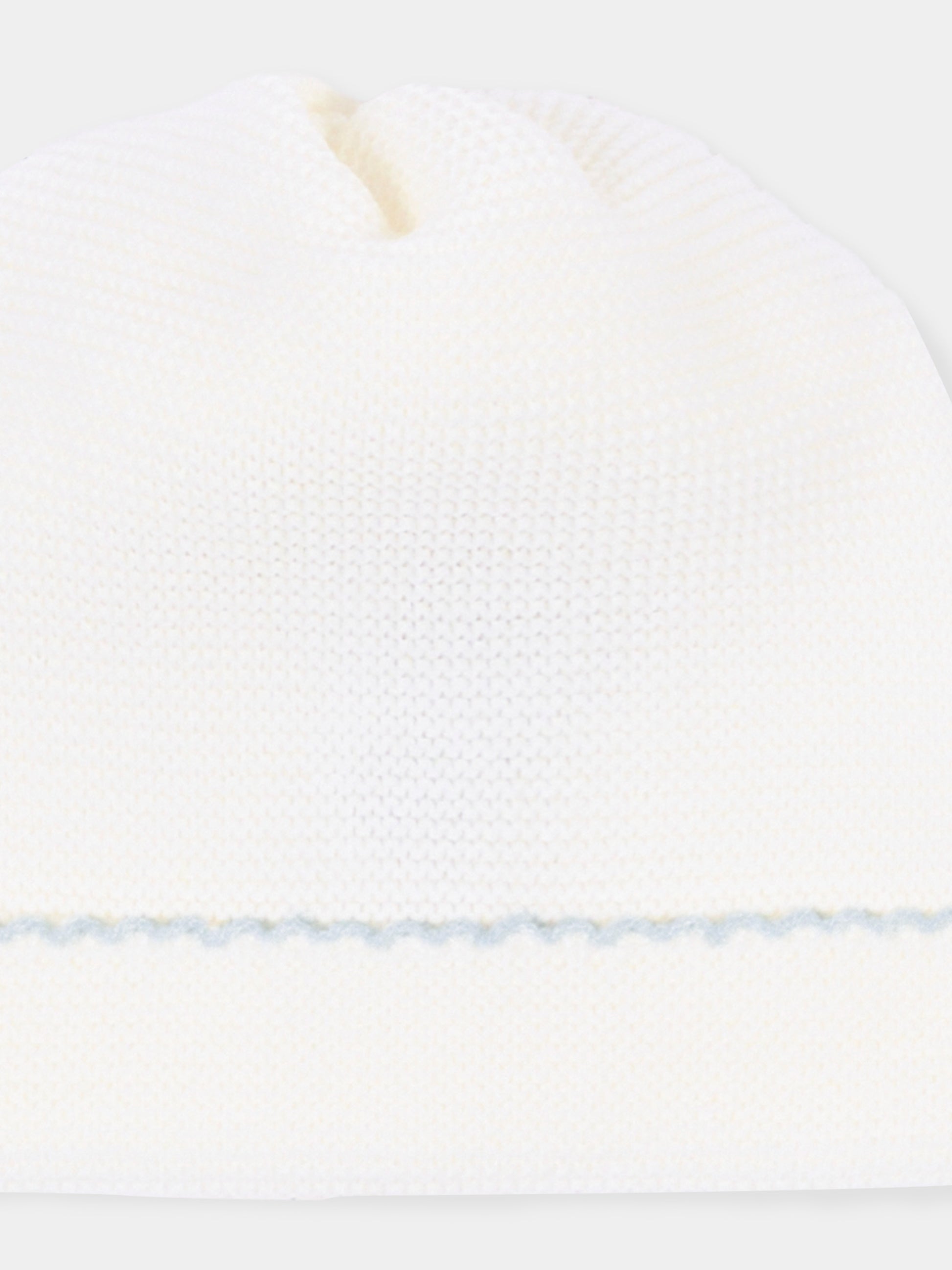 Cappello avorio per neonato,Little Bear,4124 LATTE/CIELO