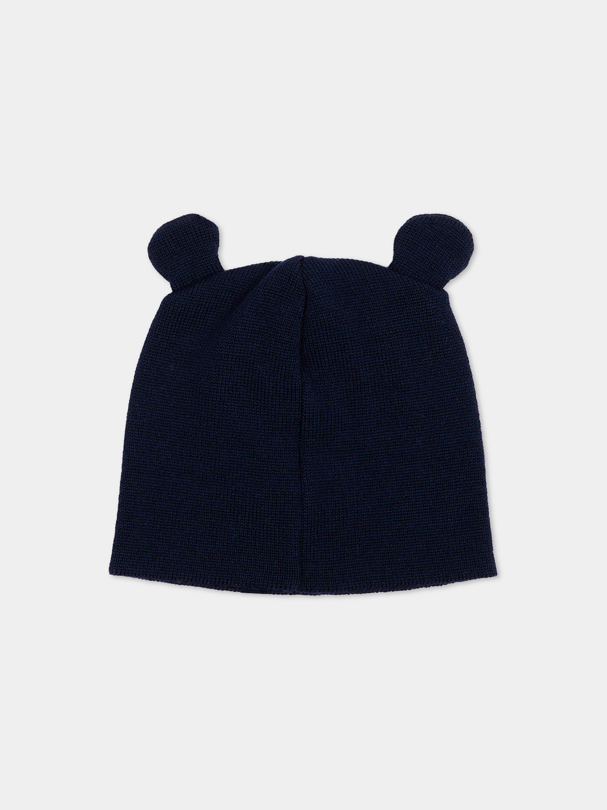 Cappello blu per neonato con orecchie,Little Bear,4103 BLU