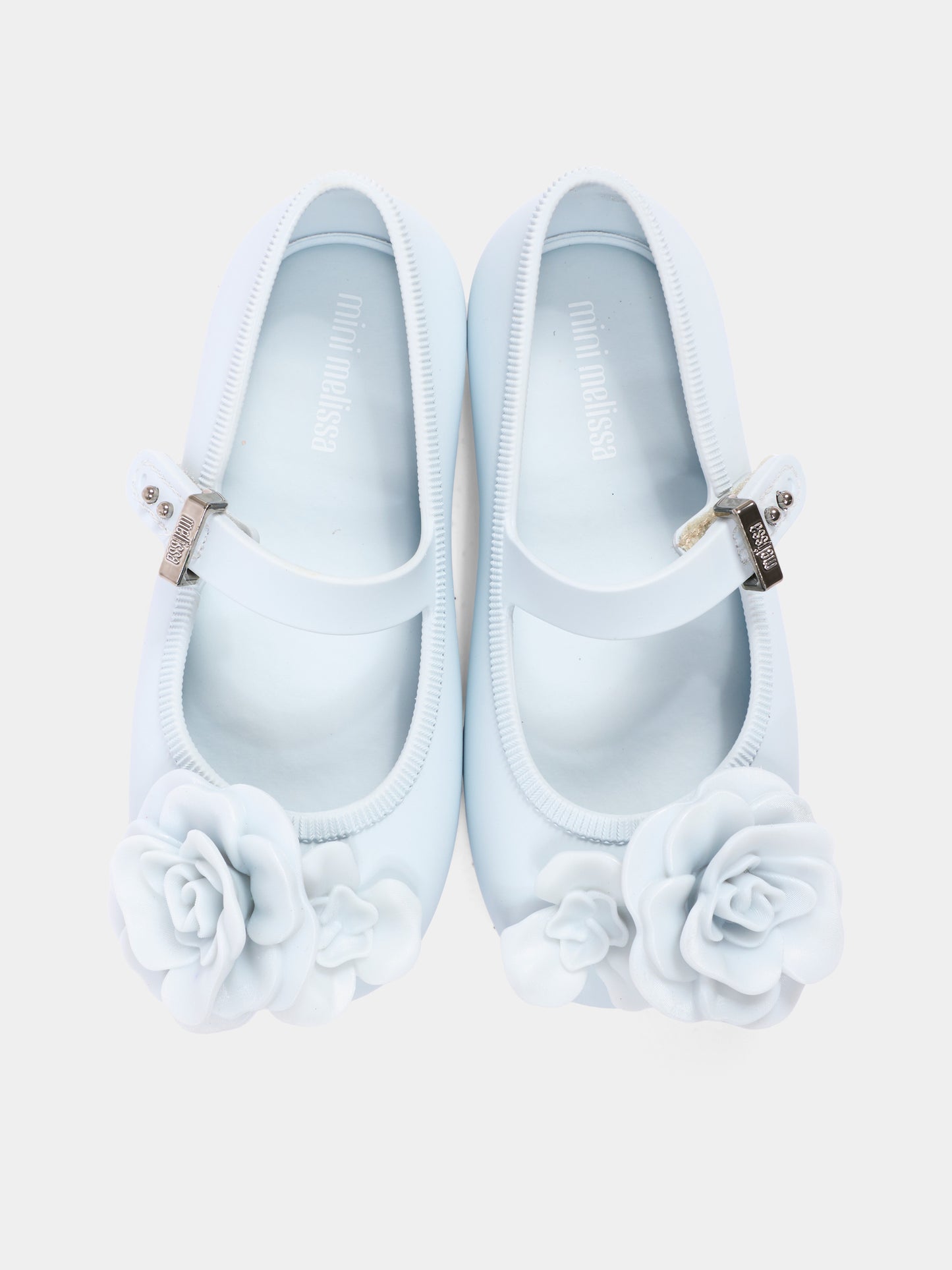 Ballerine celesti per bambina con rose,Mini Melissa,S-37823-BO982