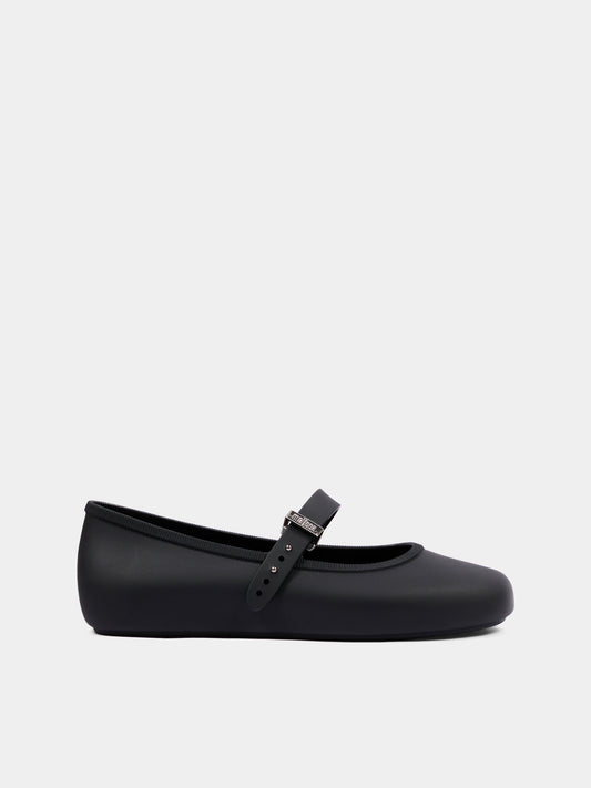 Ballerine nere per bambina in PVC,Mini Melissa,S-35785-AX036