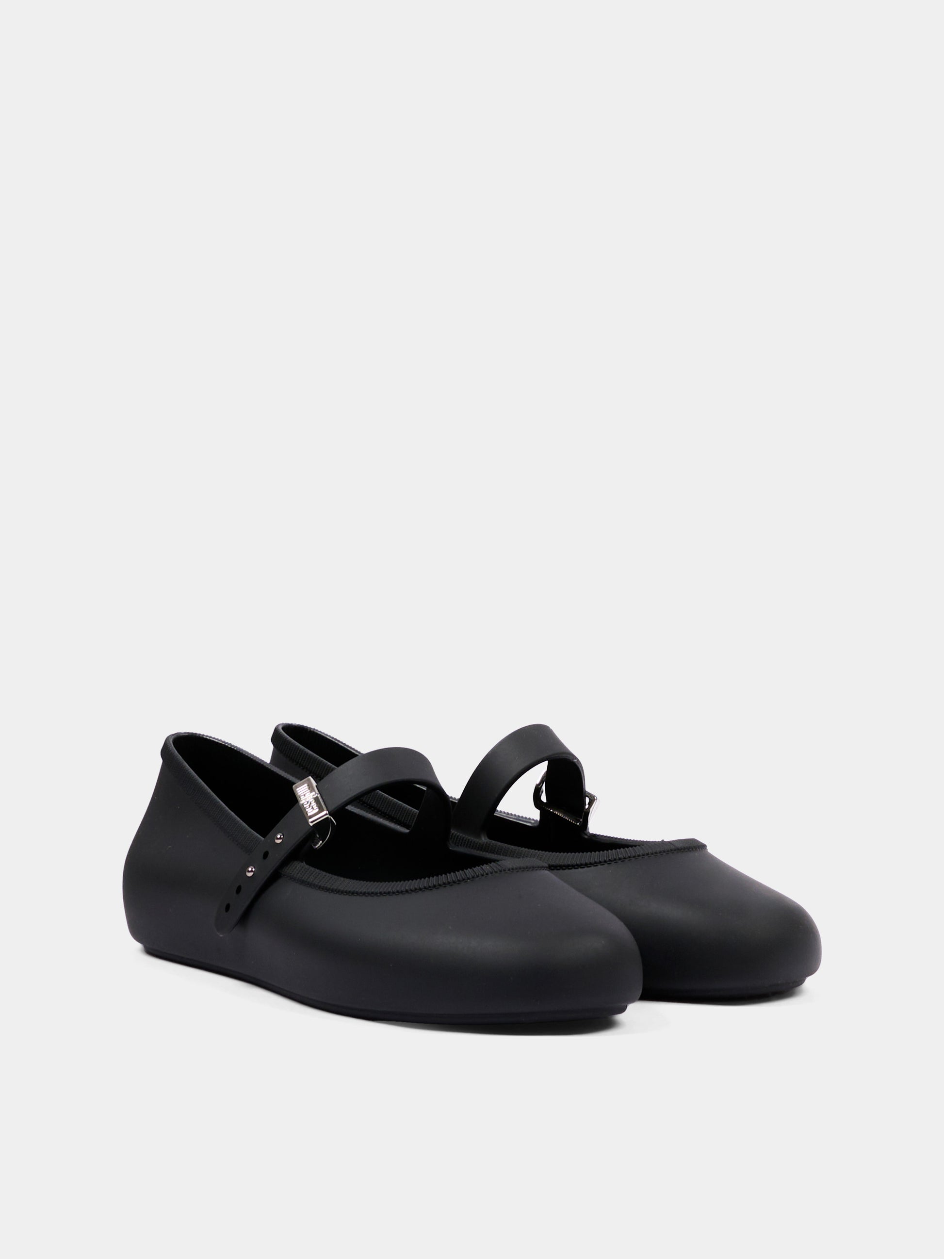 Ballerine nere per bambina in PVC,Mini Melissa,S-35785-AX036