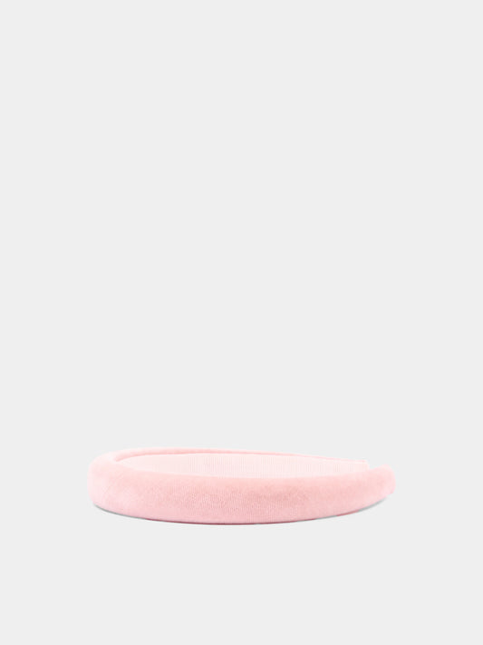 Cerchietto rosa per neonata,Mariella Ferrari,BTC3 074