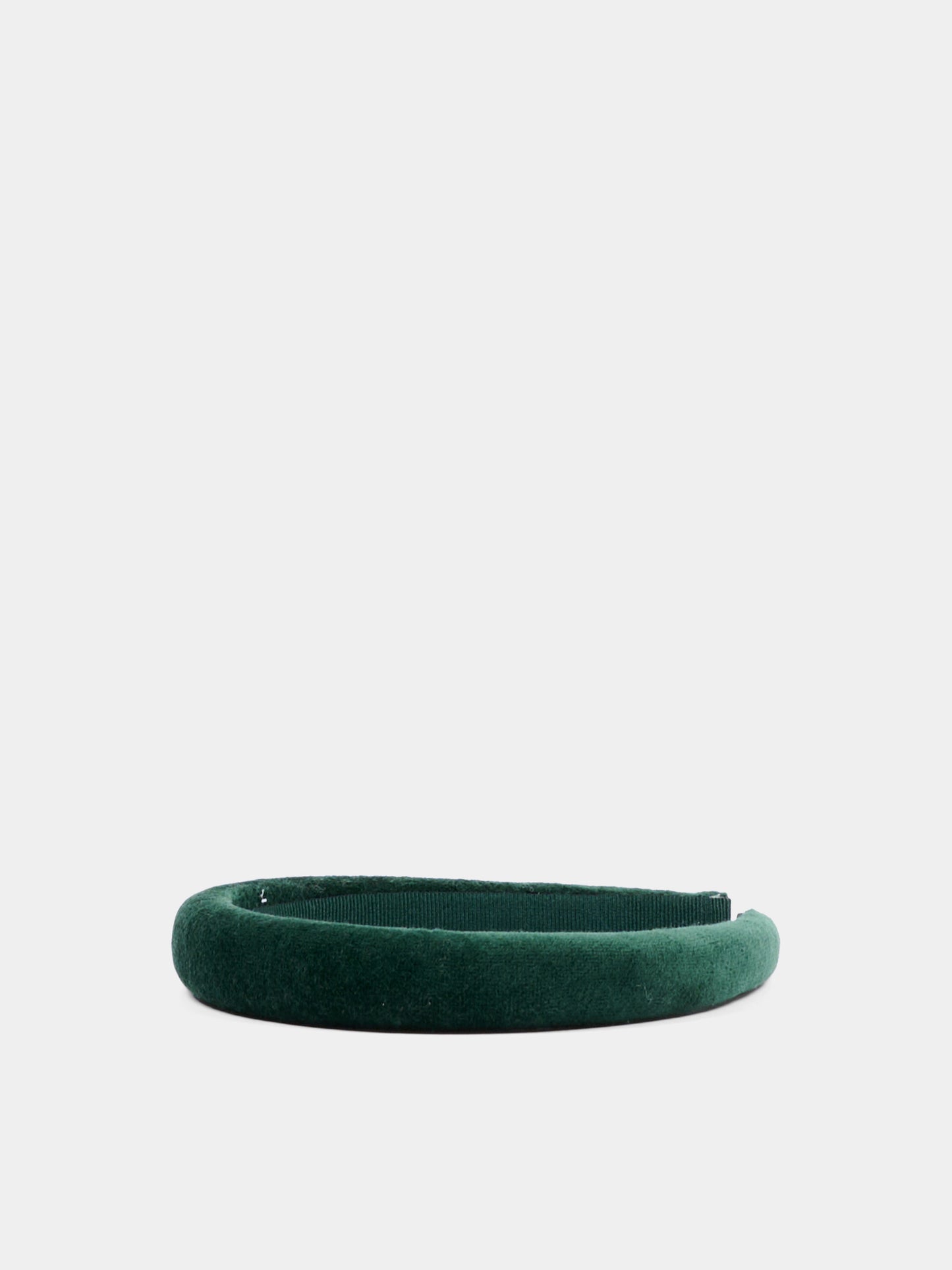 Cerchietto verde per neonata,Mariella Ferrari,BTC3 069