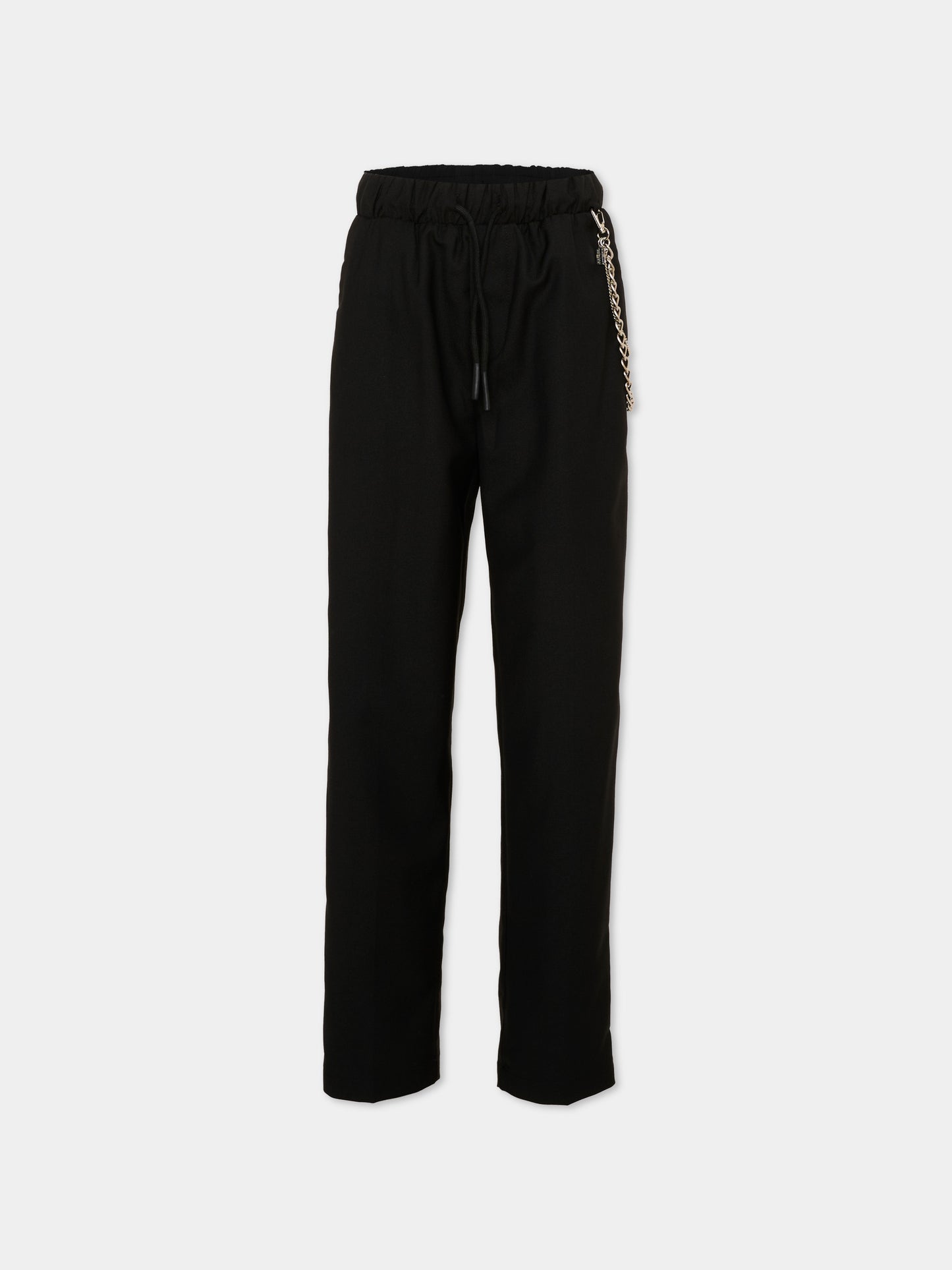 Pantaloni eleganti neri per bambino,Richmond,RBA26126PA BLACK BLACK