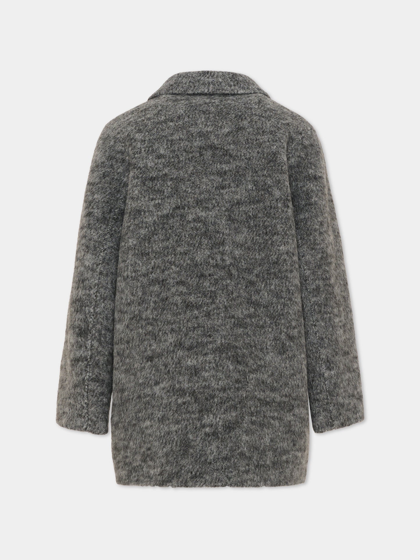 Cappotto grigio per bambina,Trussardi Junior,TGA26035CP GREY GREY