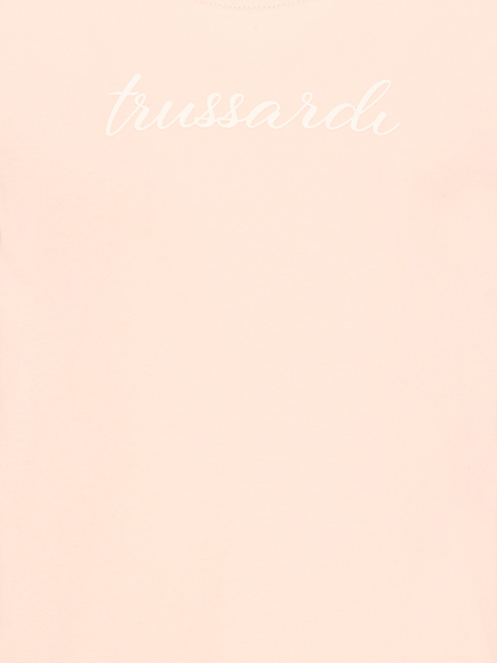 T-shirt rosa per bambina con logo,Trussardi Junior,TIA26025TS BLUSH BLUSH