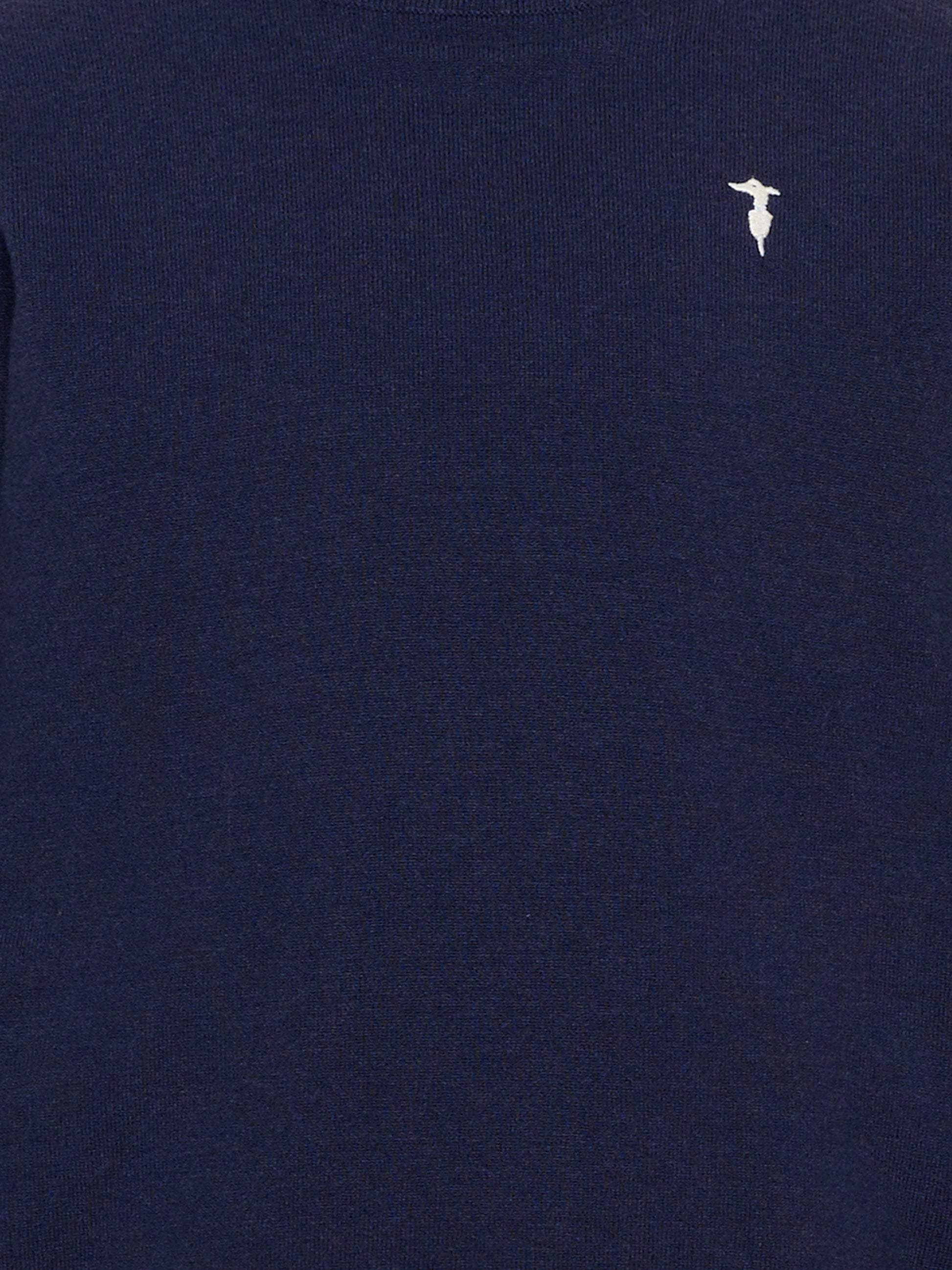 Dolcevita blu per bambino con levriero,Trussardi Junior,TIA26100MA BLUE_NAVAL BLUE NAVAL