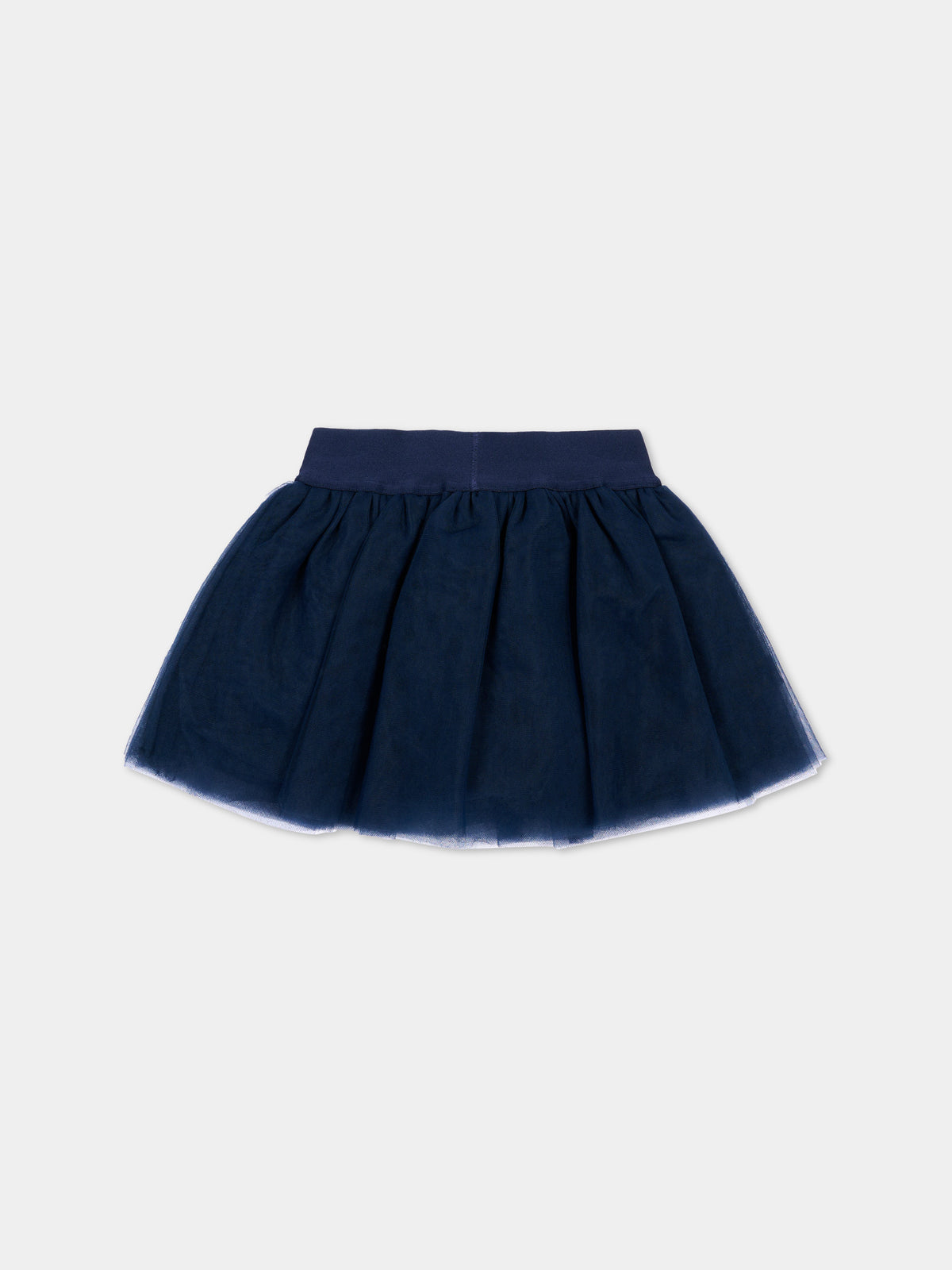 Gonna blu per neonata in tulle,Trussardi Junior,TIA26156GO BLUE_NAVAL BLUE NAVAL