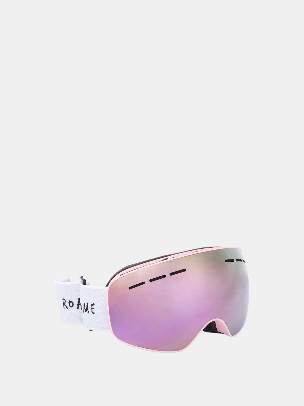 Occhiali da sci rosa per bambina,Roarsome,PINK SKI GOGGLES