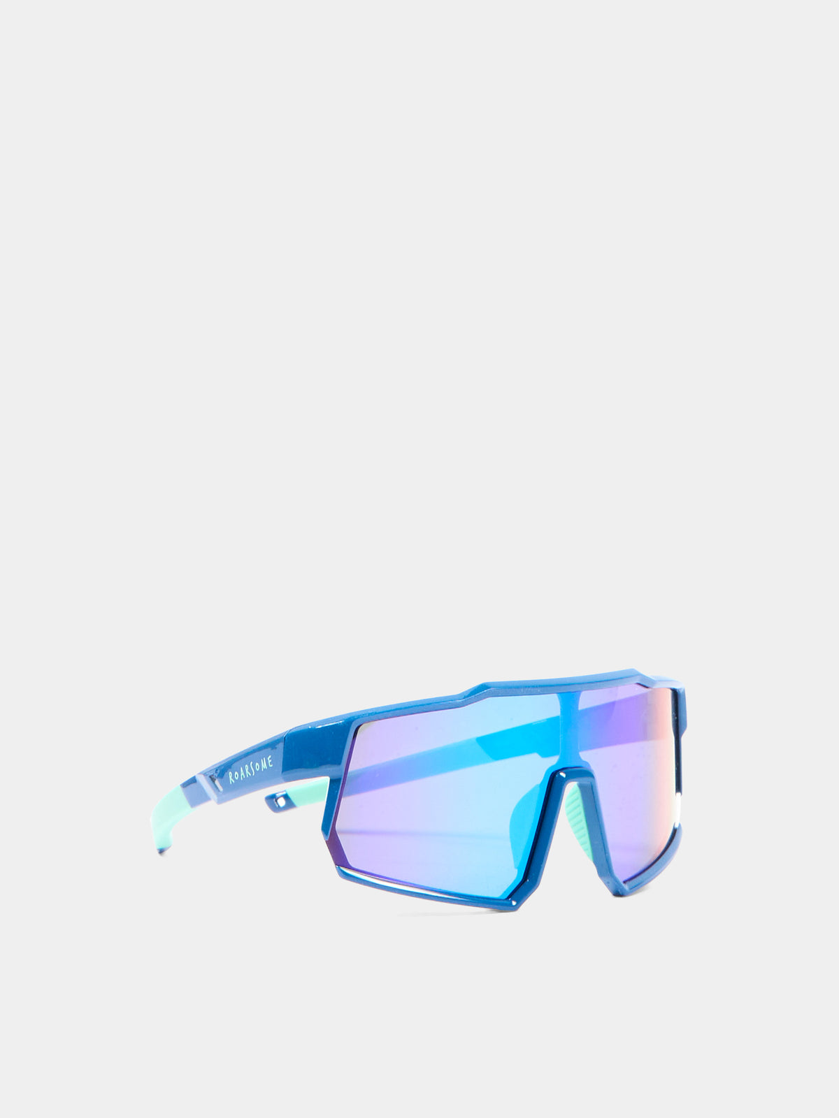 Occhiali da sole blu per bambino,Roarsome,BLUE/GREEN SUNGLASSES