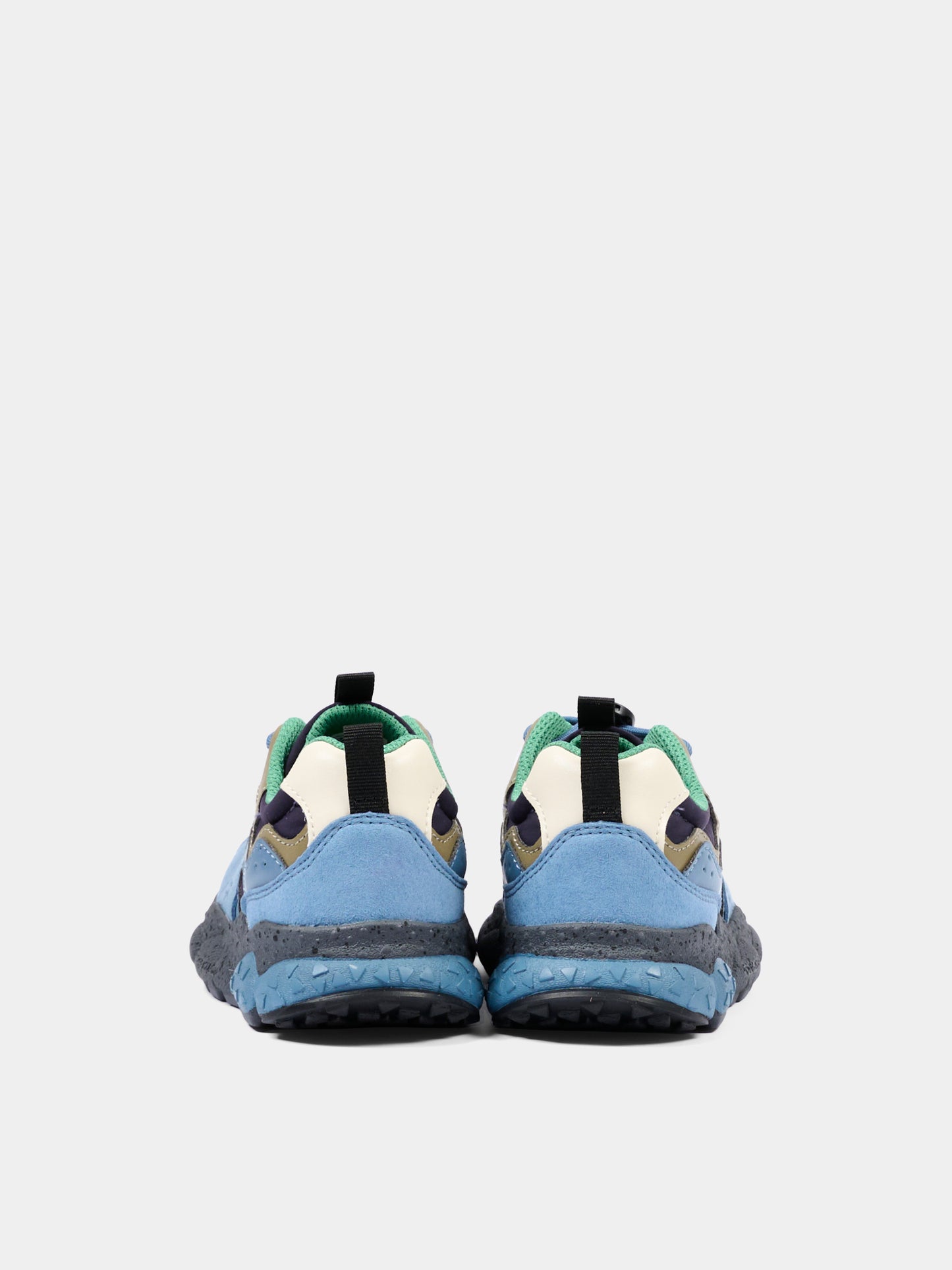 Sneakers azzurre per bambino,Flower Mountain,001 2015497 22 3C67