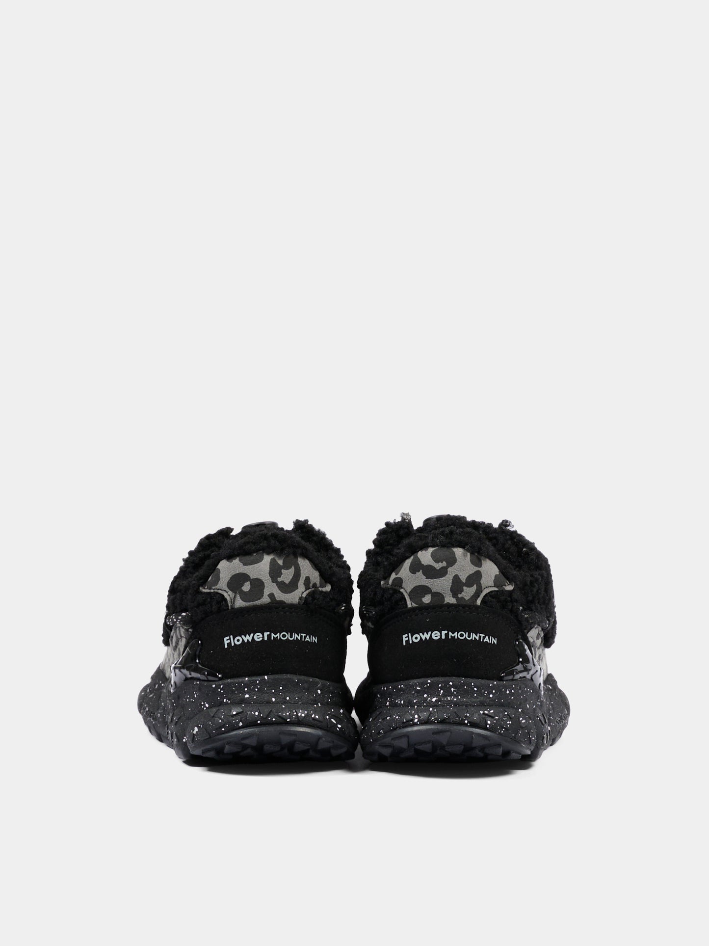 Sneakers nere per bambina shearling,Flower Mountain,001 2015499 30 1A69