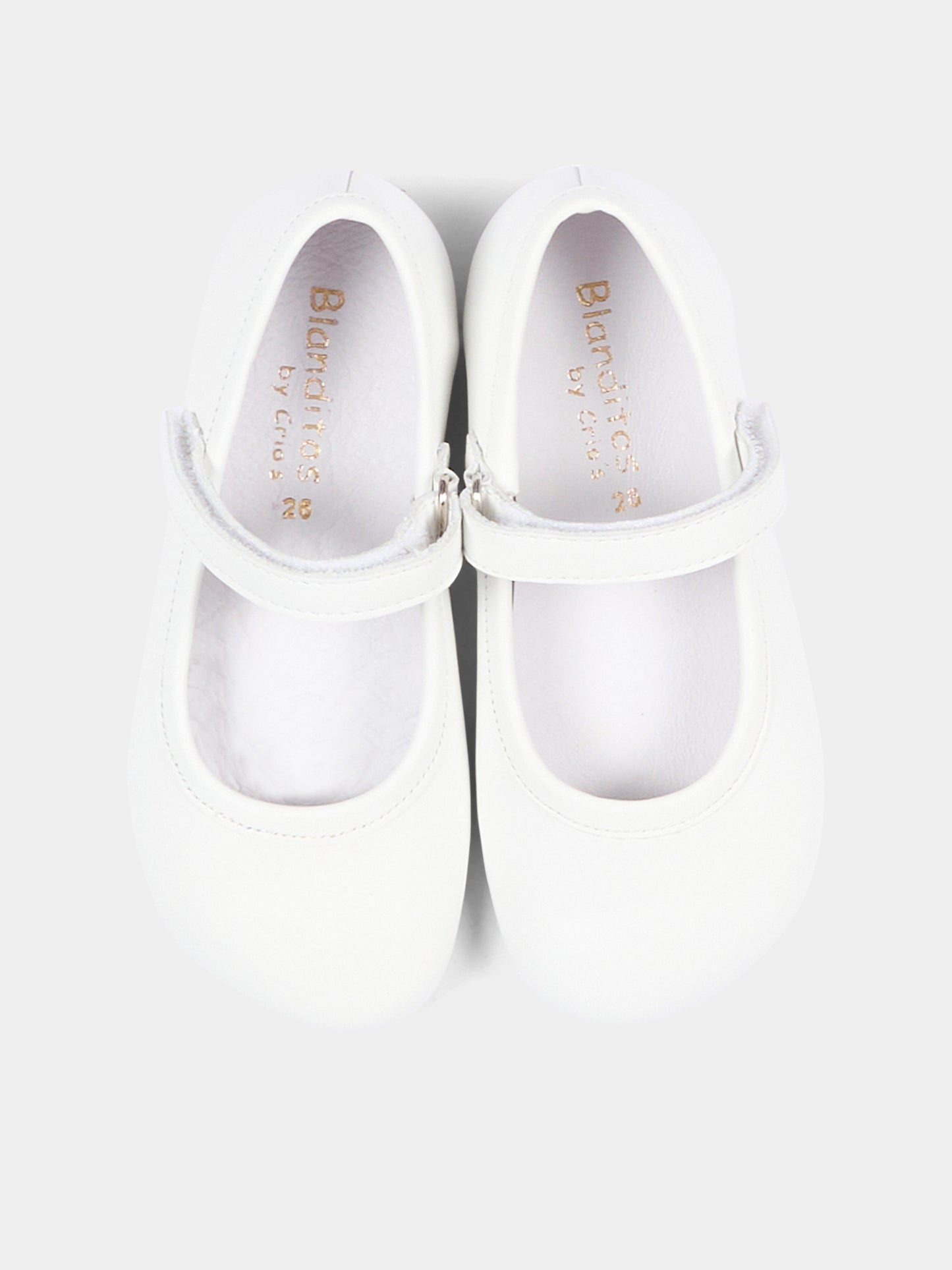 Ballerine bianche per bambina,Pisamonas,1815 BLANCO