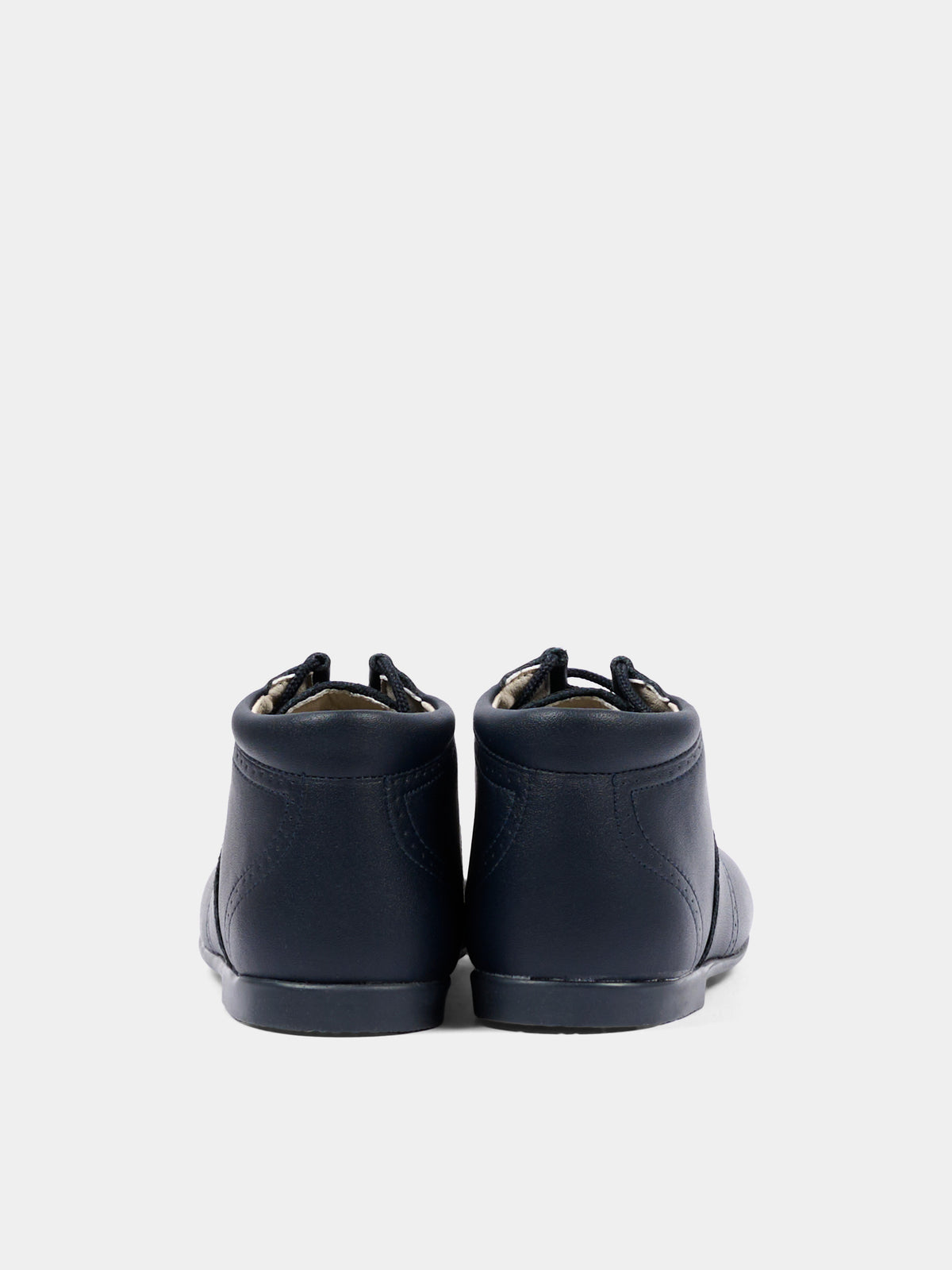 Scarpe stringate blu per neonato,Pisamonas,0168 AZUL MARINO