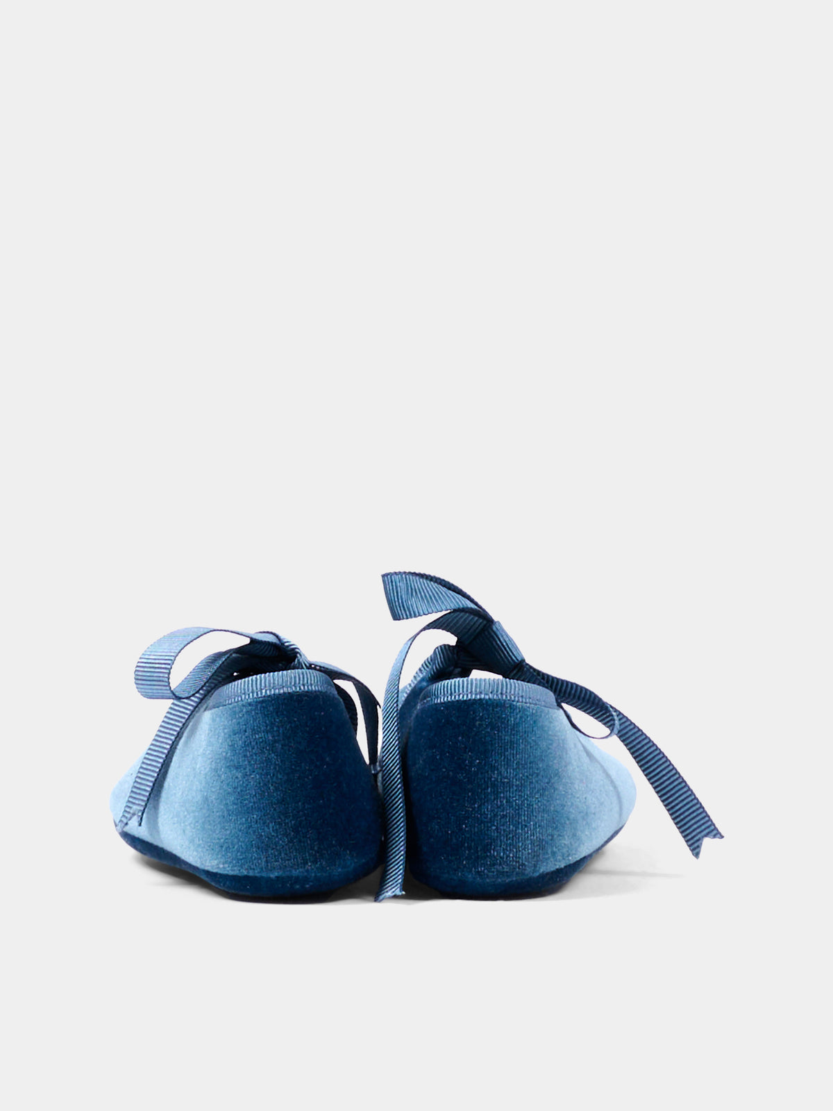 Ballerine azzurre per neonata con fiocco,Pisamonas,1468 AZUL FRANCIA