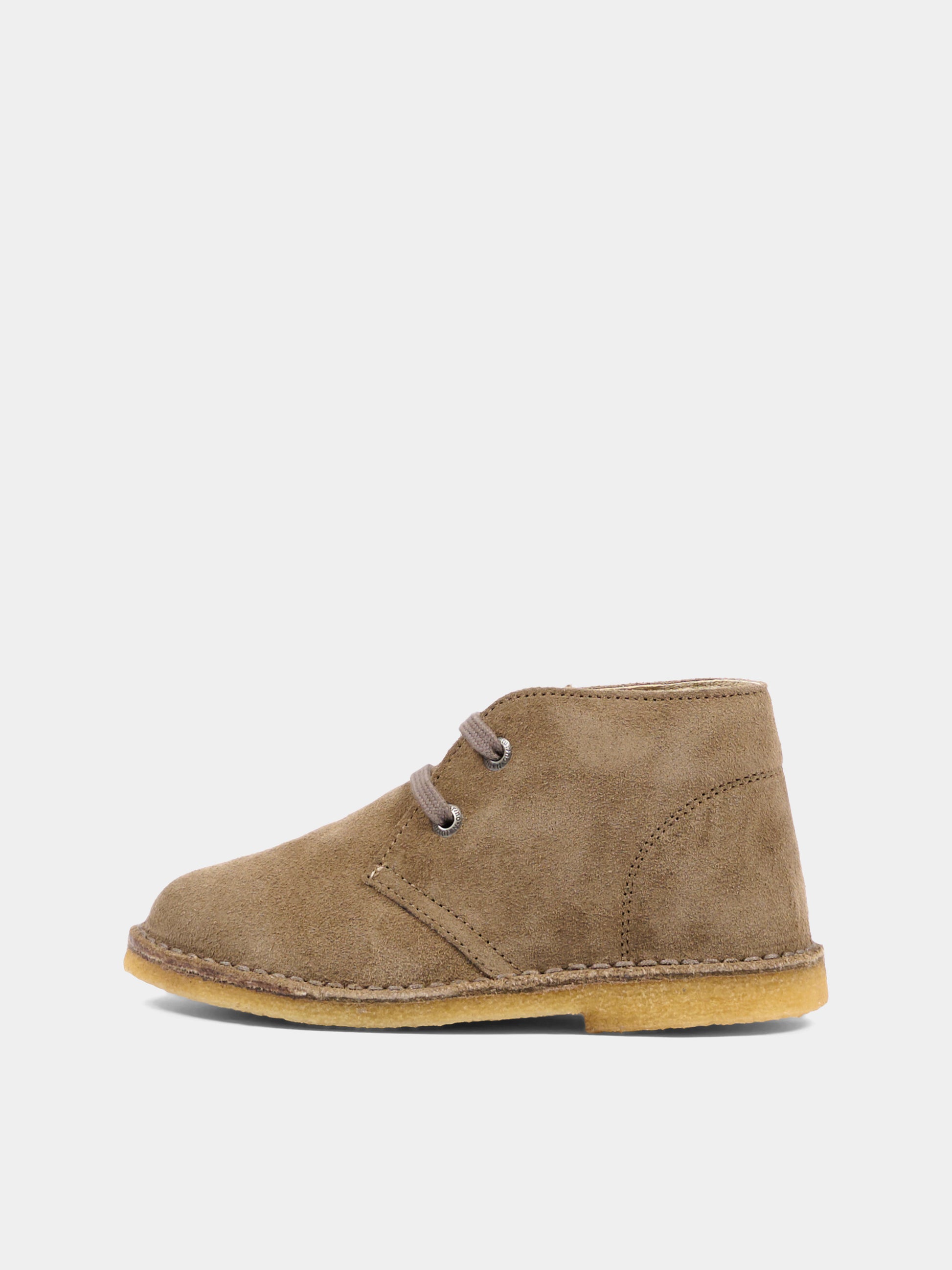 Stivaletti beige per bambino in suede,Naturino,001 2014141 01 0D05