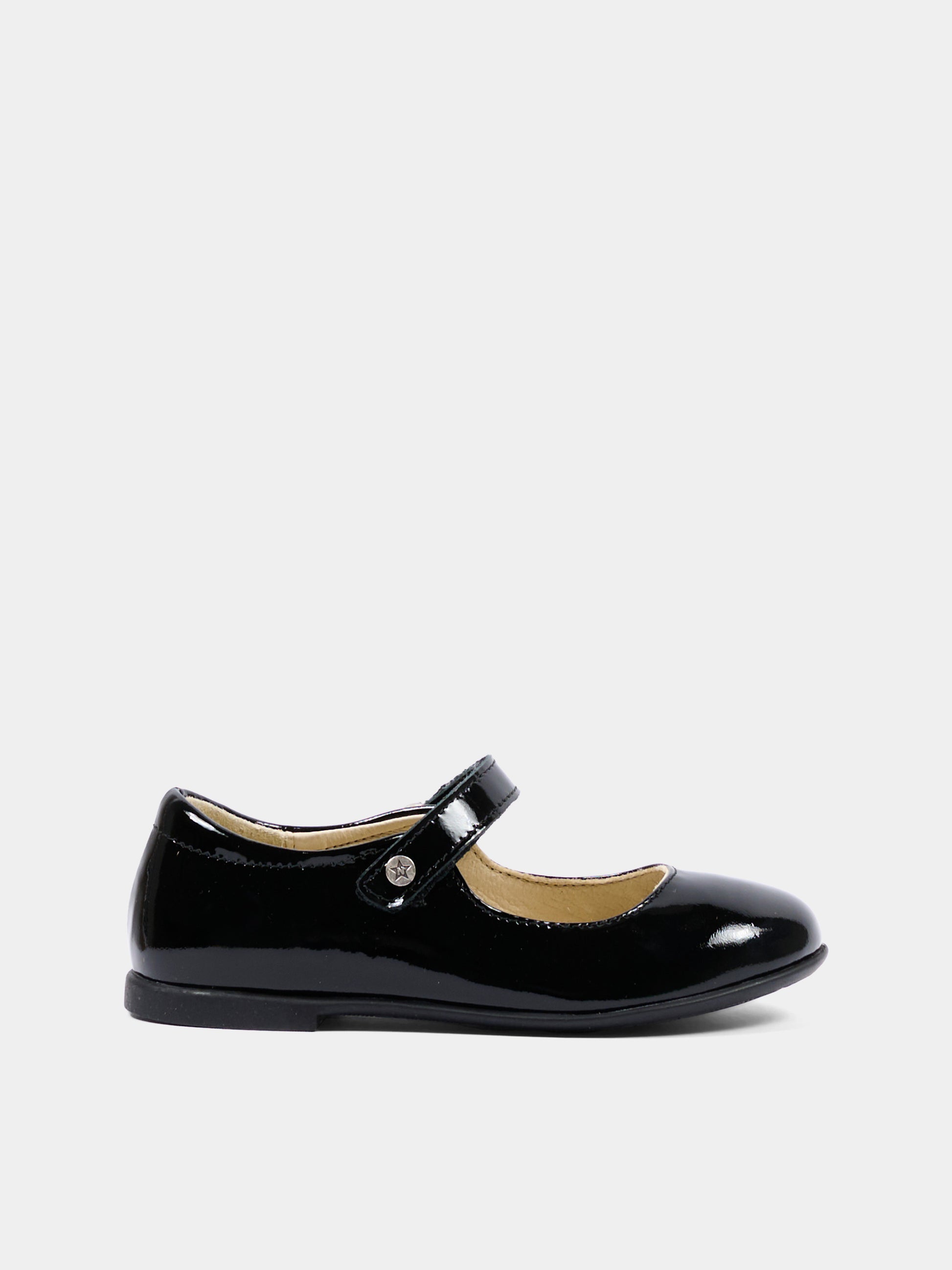 Ballerine nere per bambina lucide,Naturino,001 2014859 04 0A02