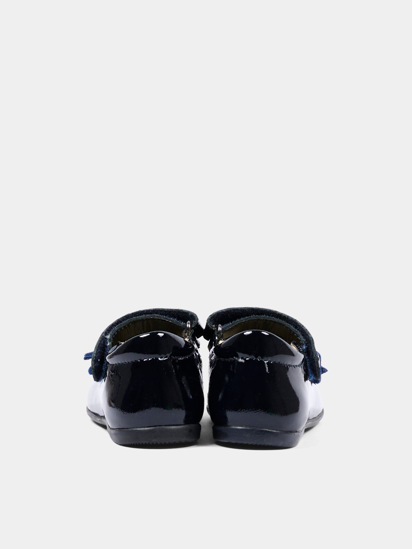 Ballerine blu per neonata con fiocco,Naturino,001 2015452 01 0C22
