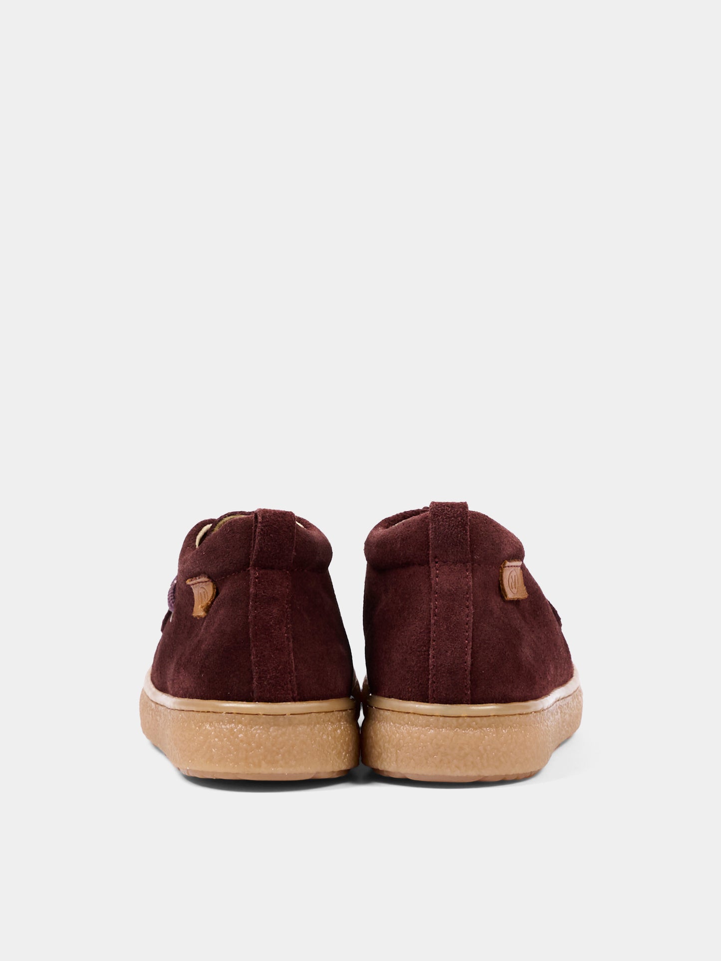Stivaletti bordeaux per bambino con lacci,Naturino,001 2018103 01 0I01