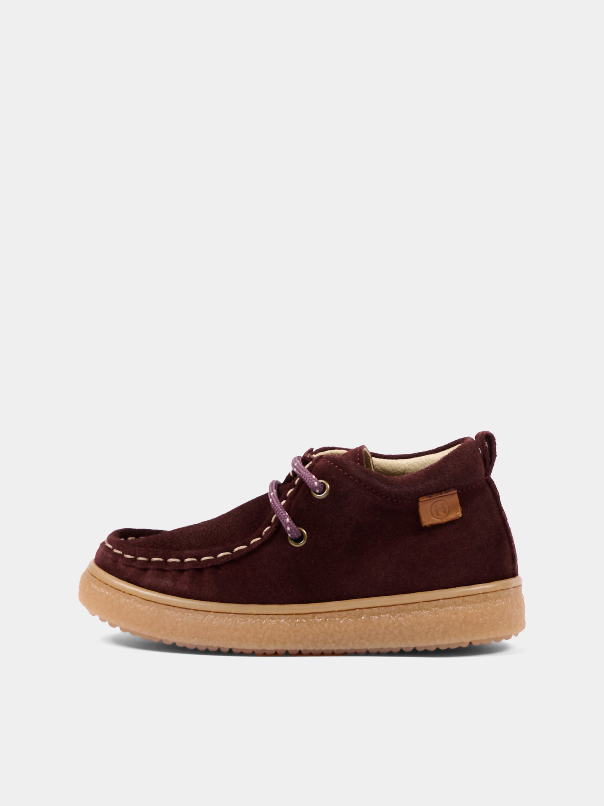 Stivaletti bordeaux per bambino con lacci,Naturino,001 2018103 01 0I01