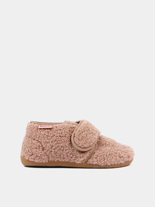 Pantofole rosa per bambina con strappo,Naturino,001 4000673 55 0M01