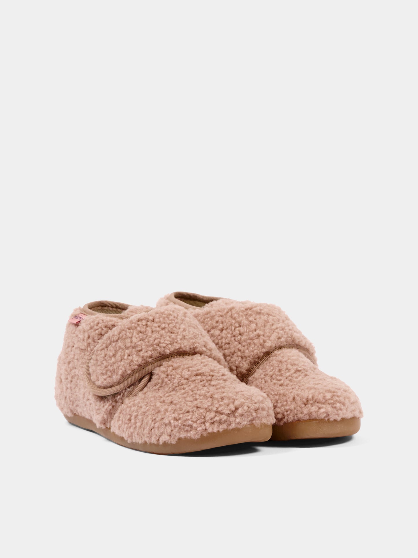 Pantofole rosa per bambina con strappo,Naturino,001 4000673 55 0M01