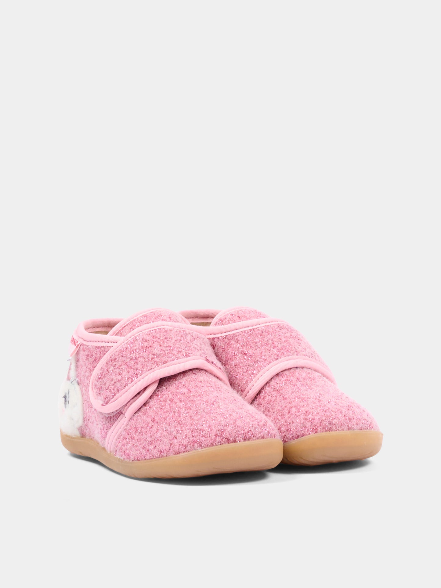 Pantofole rosa per neonata con unicorno,Naturino,001 4000738 01 0M02