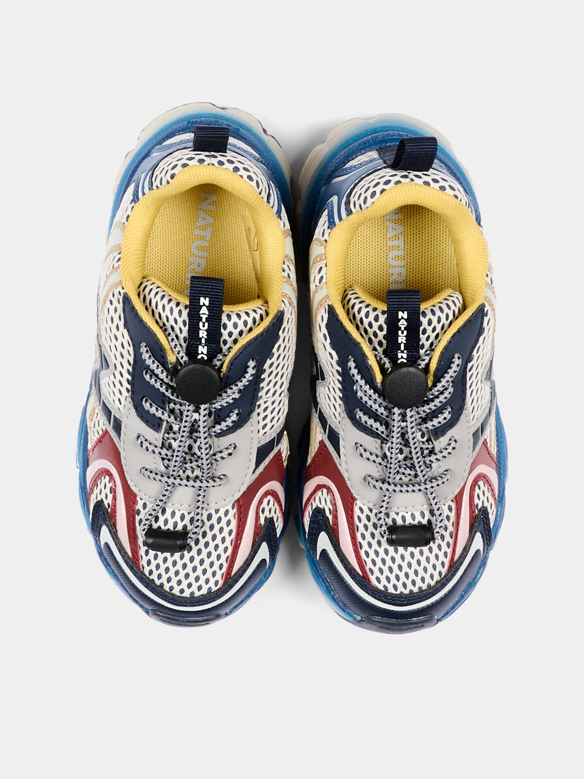 Sneakers multicolor per bambino,Naturino,001 2019091 01 1C24