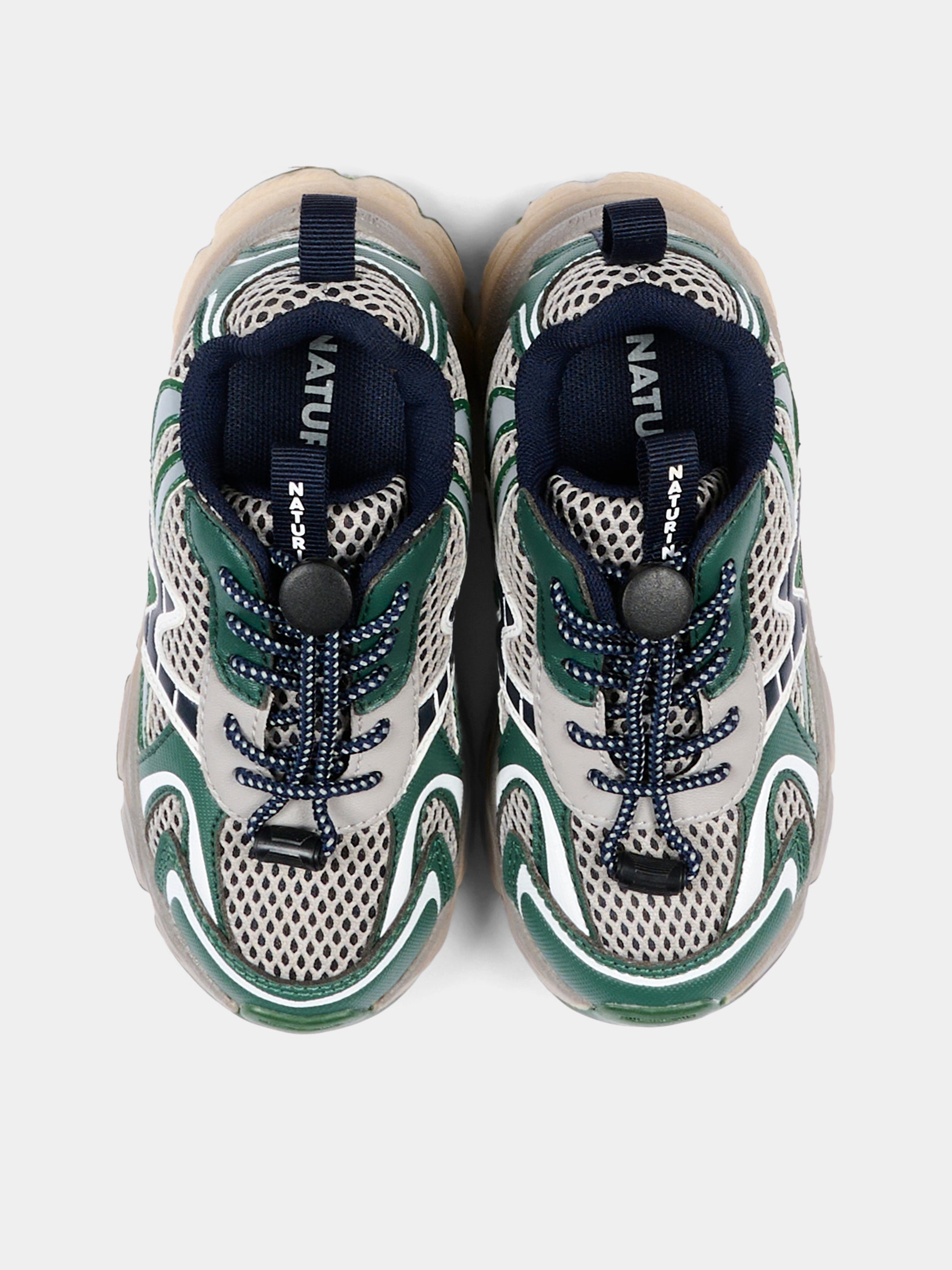 Sneakers verdi per bambino,Naturino,001 2019091 01 1F26