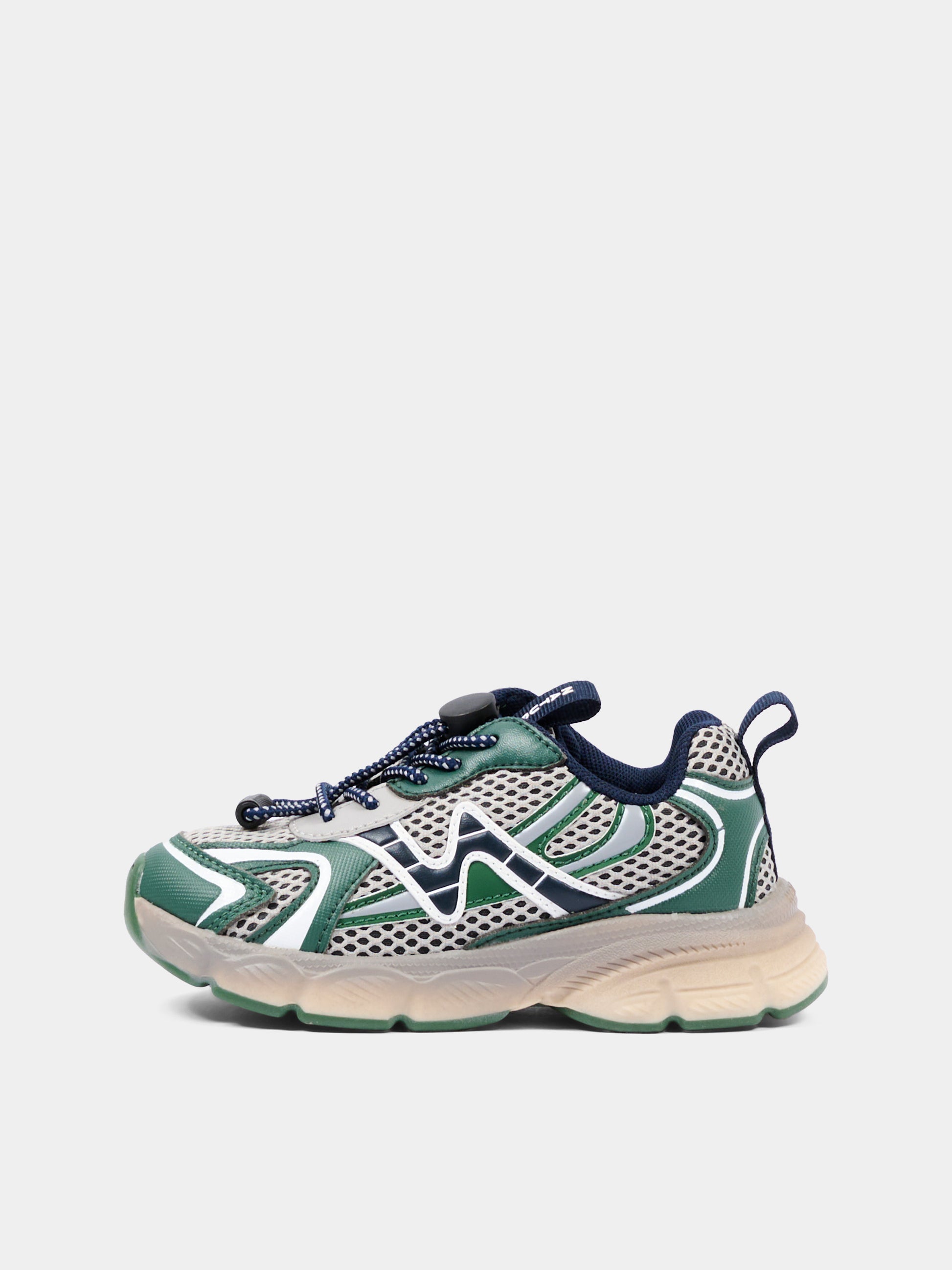 Sneakers verdi per bambino,Naturino,001 2019091 01 1F26