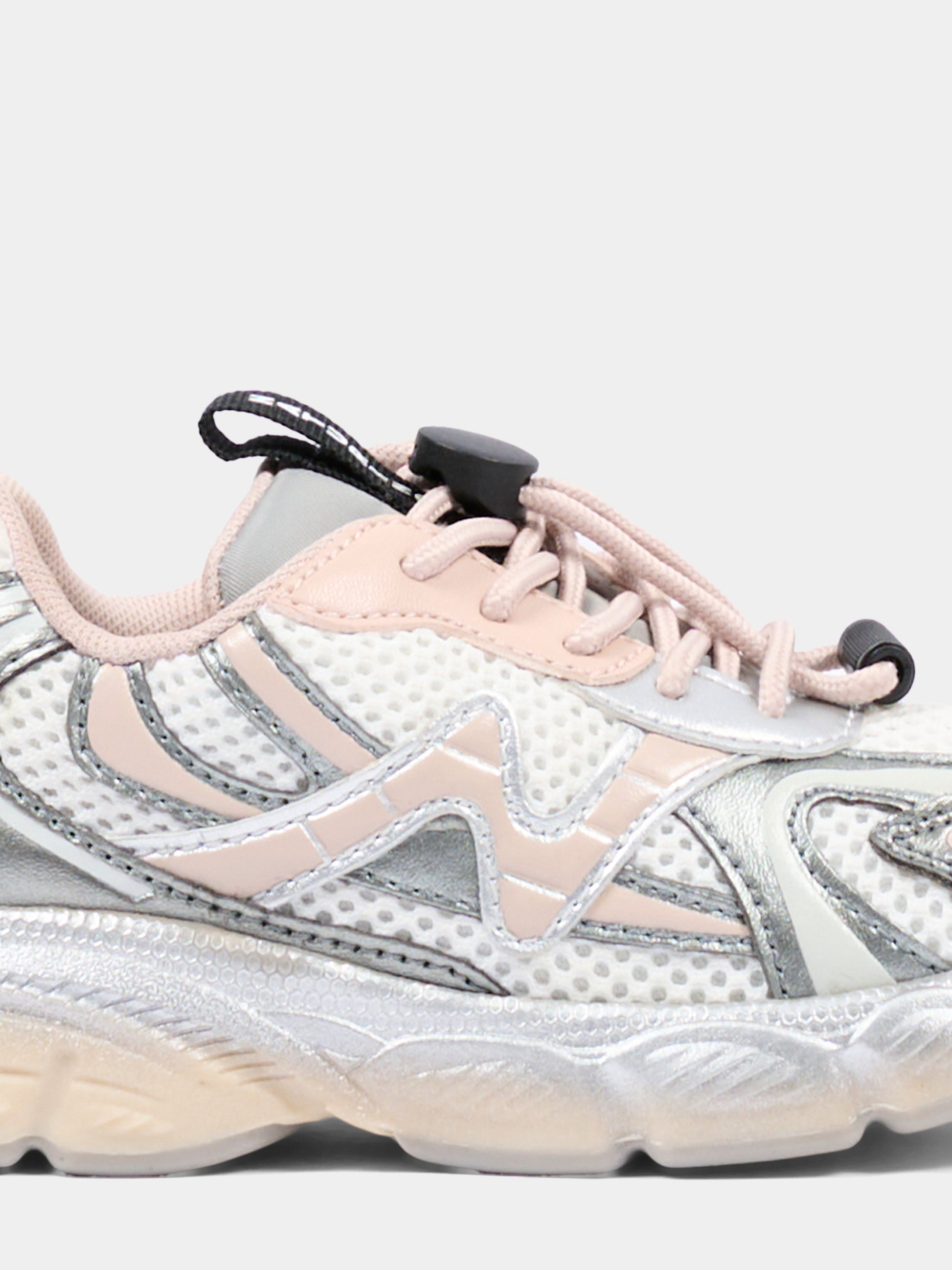 Sneakers argento per bambina,Naturino,001 2019091 09 1Q15