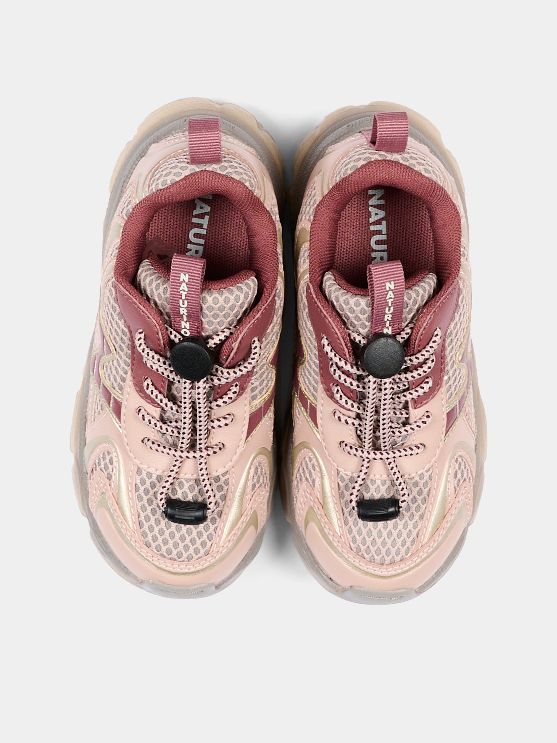 Sneakers rosa per bambina,Naturino,001 2019091 10 1M19