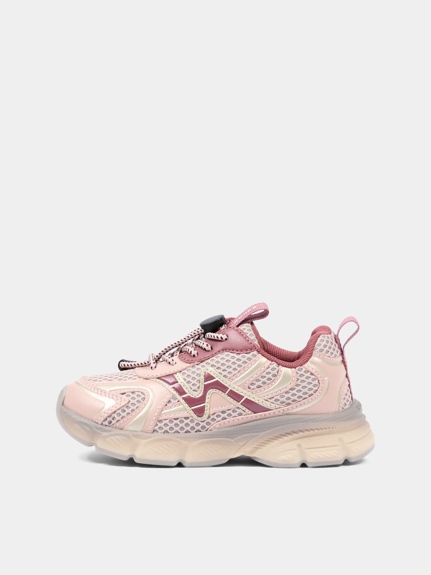 Sneakers rosa per bambina,Naturino,001 2019091 10 1M19