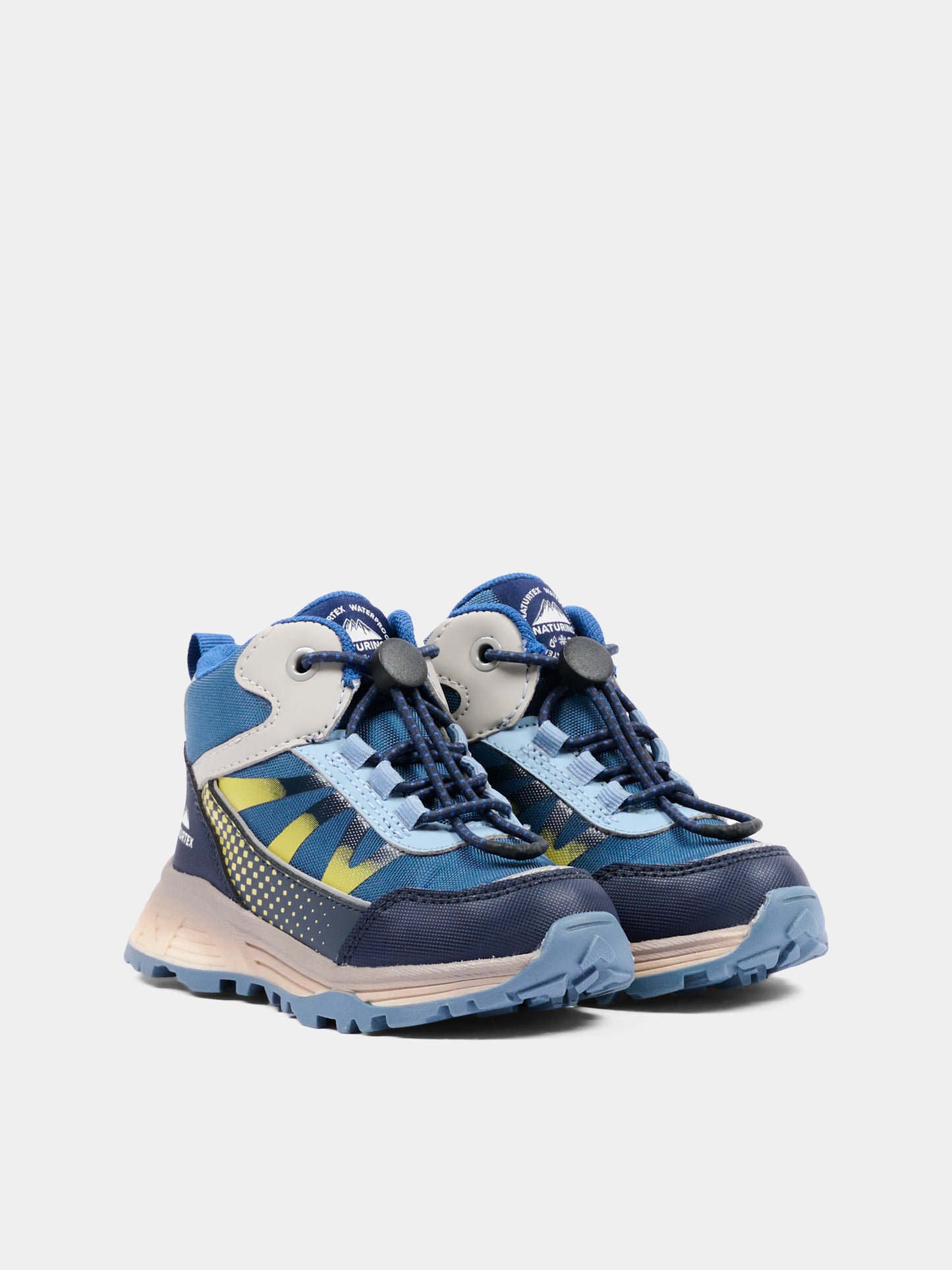 Sneakers blu per bambino,Naturino,001 2020209 01 1C24