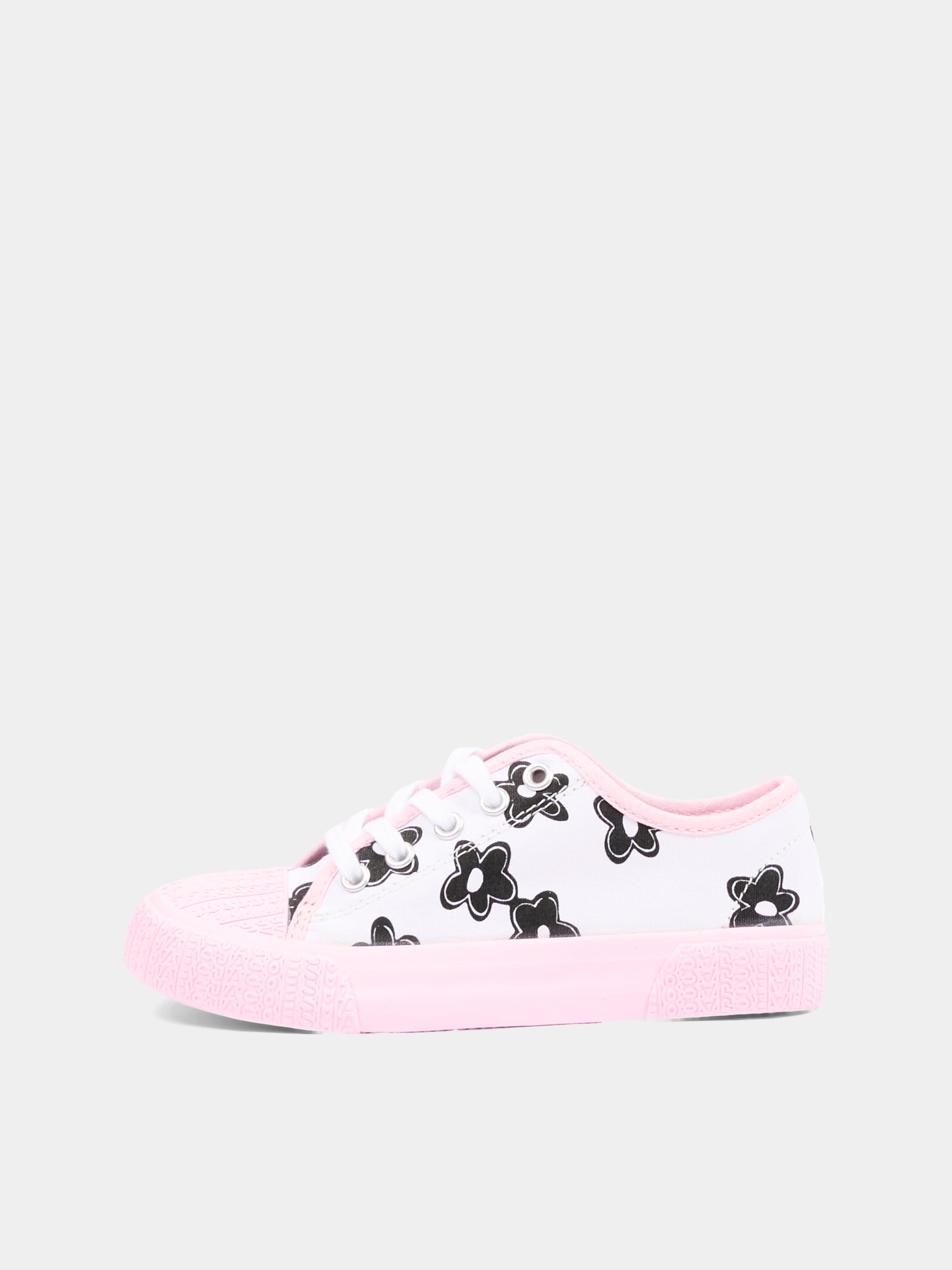 Sneakers rosa per bambina con fiori,Marc Jacobs,W60820 475