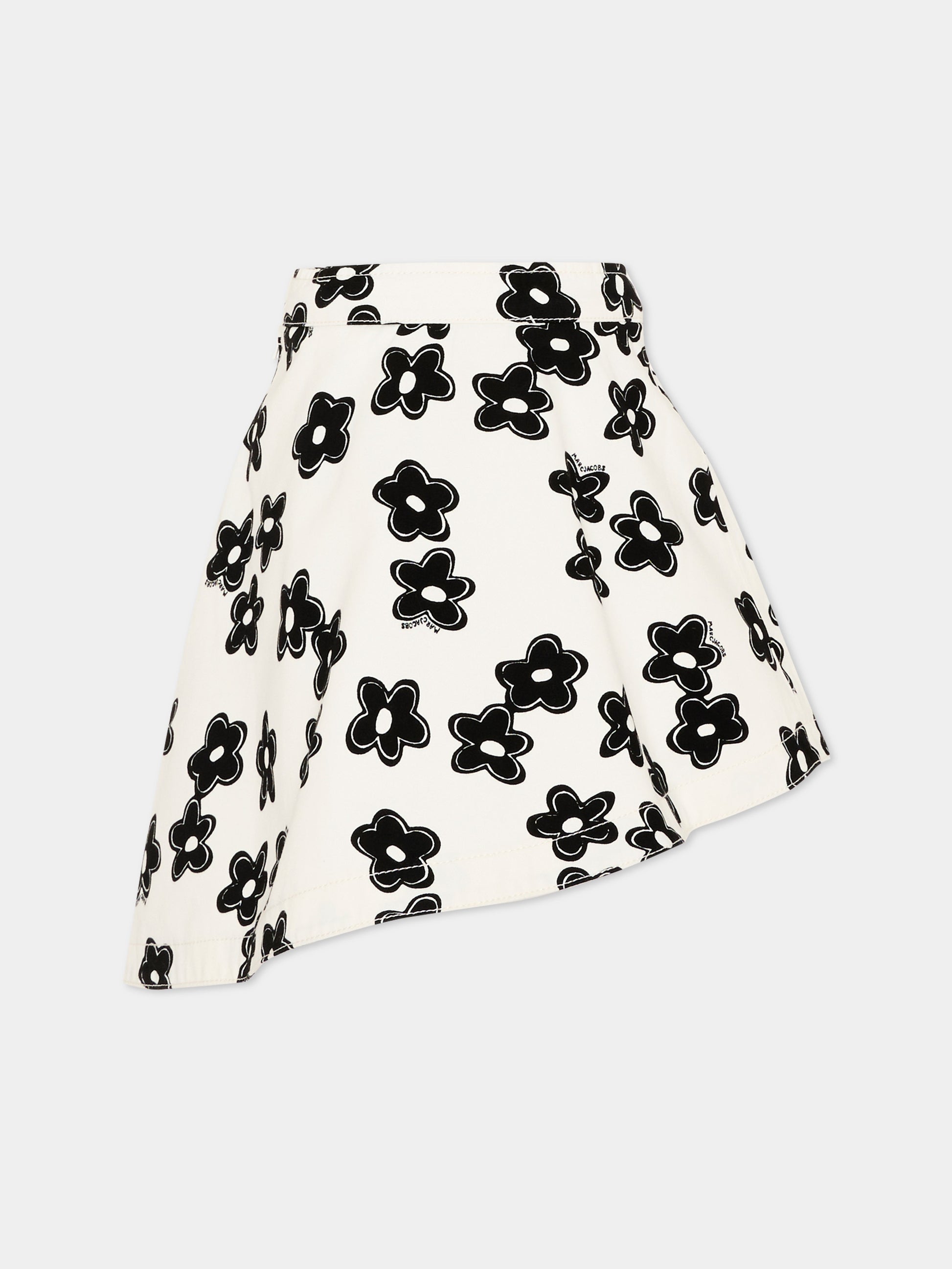 Gonna avorio per bambina con fiori,Marc Jacobs,W60727 126