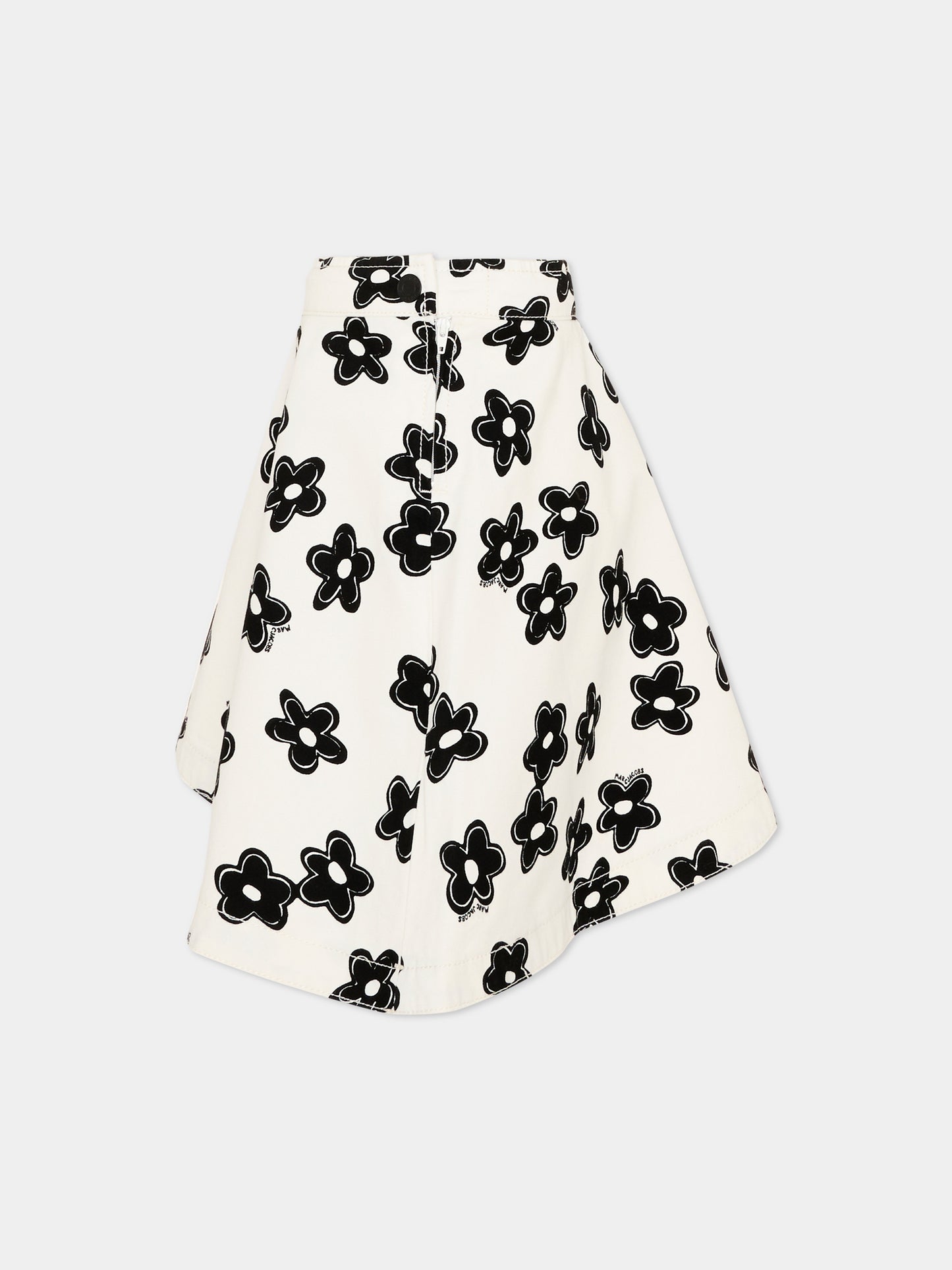 Gonna avorio per bambina con fiori,Marc Jacobs,W60727 126