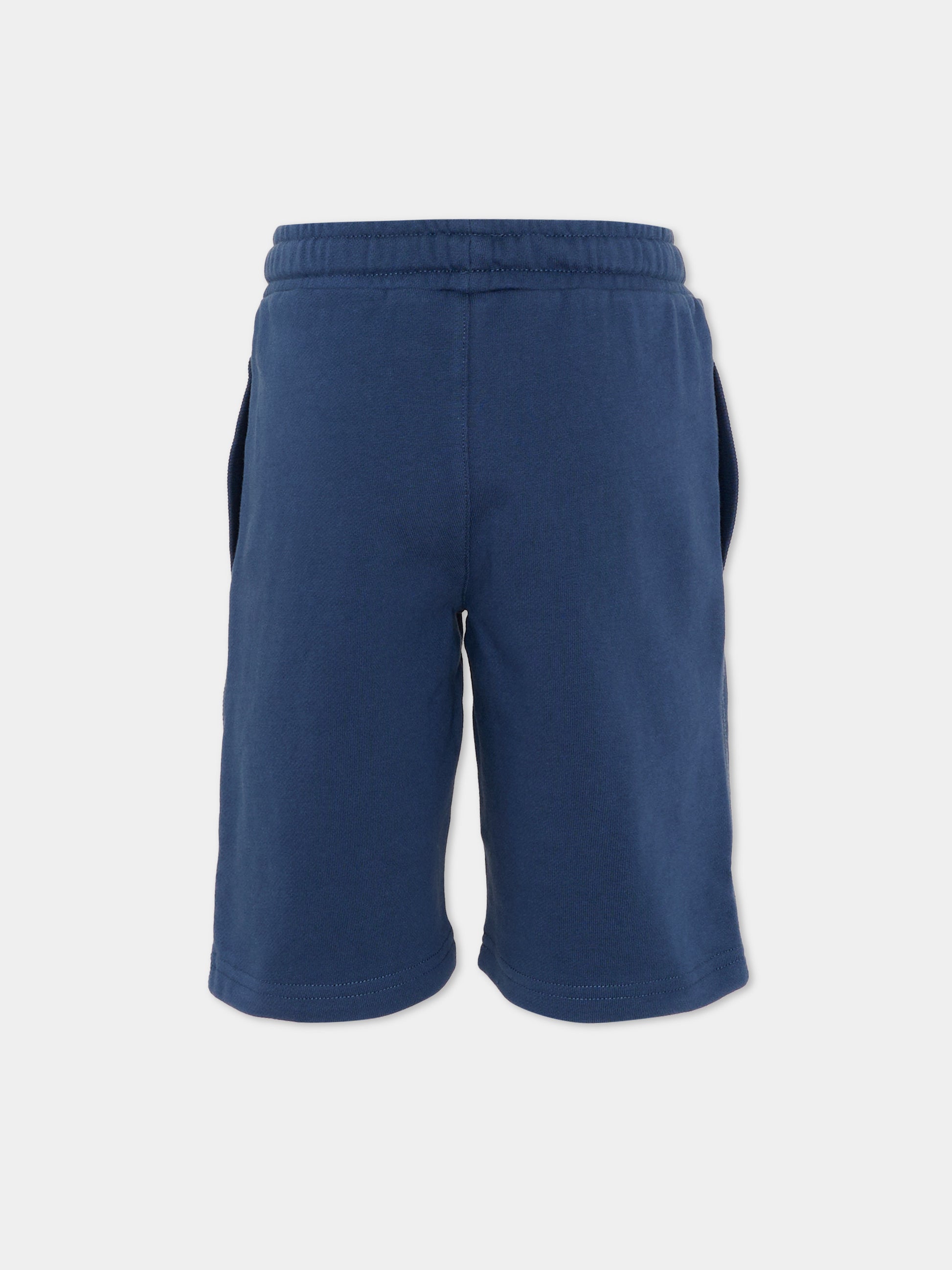 Shorts sportivi blu per bambino,Timberland,T60816 805