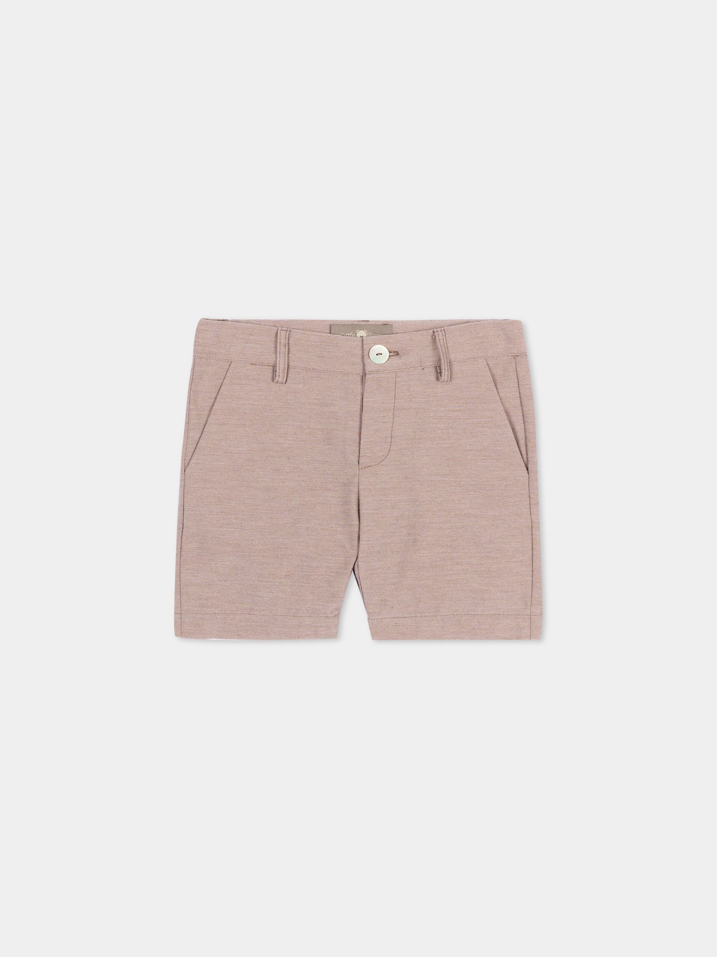 Pantaloni marroni per neonato,Little Bear,3215 CACAO